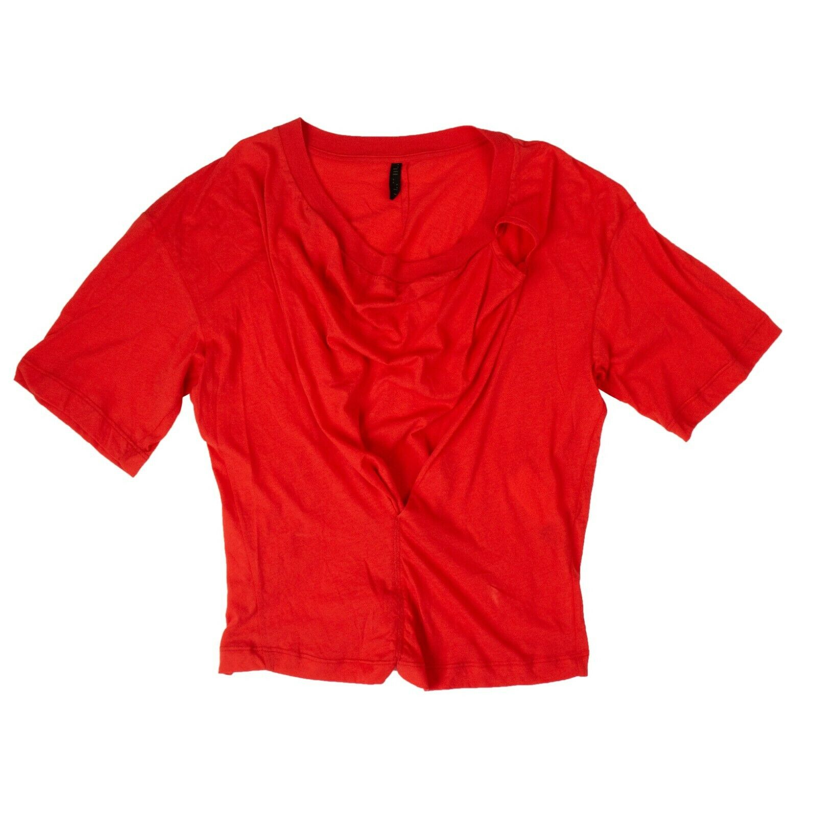 Ben Taverniti Unravel Project Knot Detailed T-shirt - Red