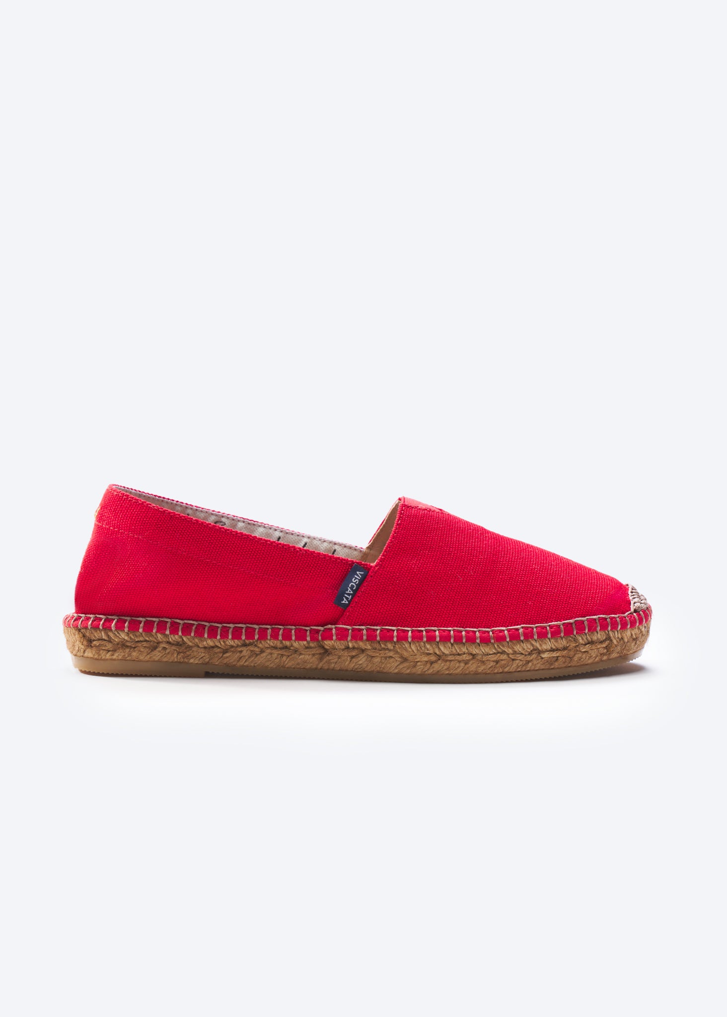 Viscata Barceloneta Canvas Espadrilles Limited Edition In Red
