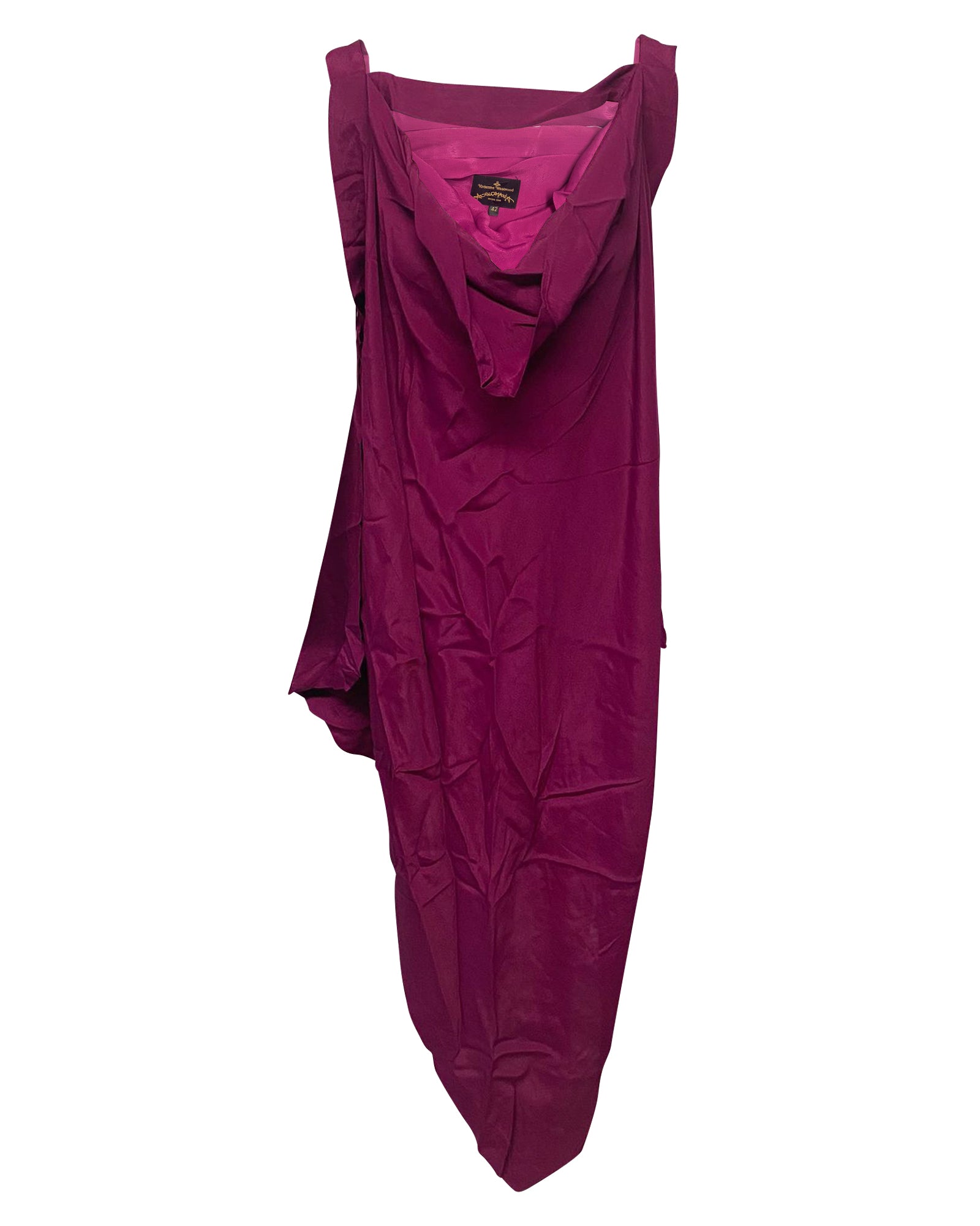 image of Vivienne Westwood Cocktail Dress in Red Viscose