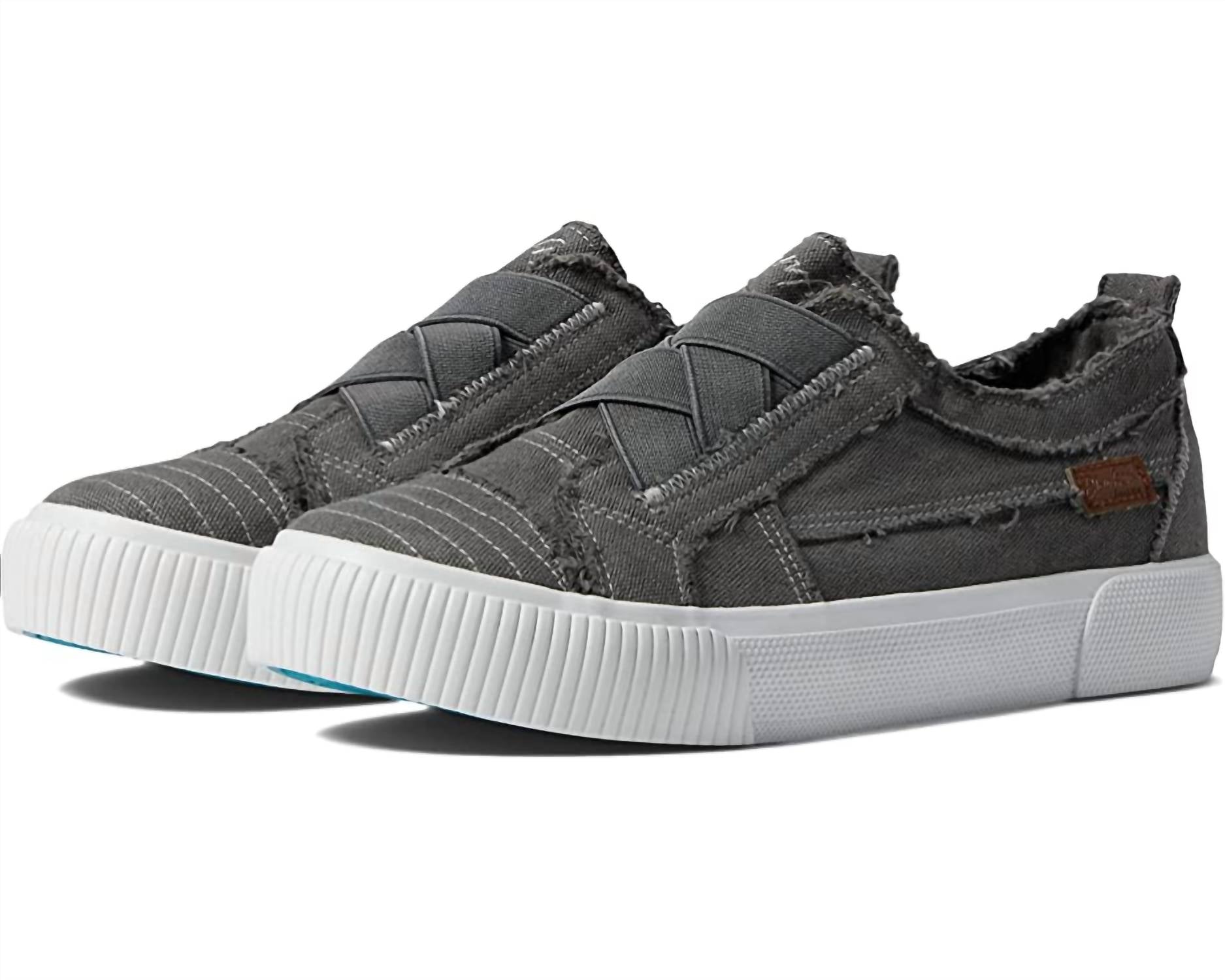 Shop Blowfish Create Sneakers In Steel Gray In Grey