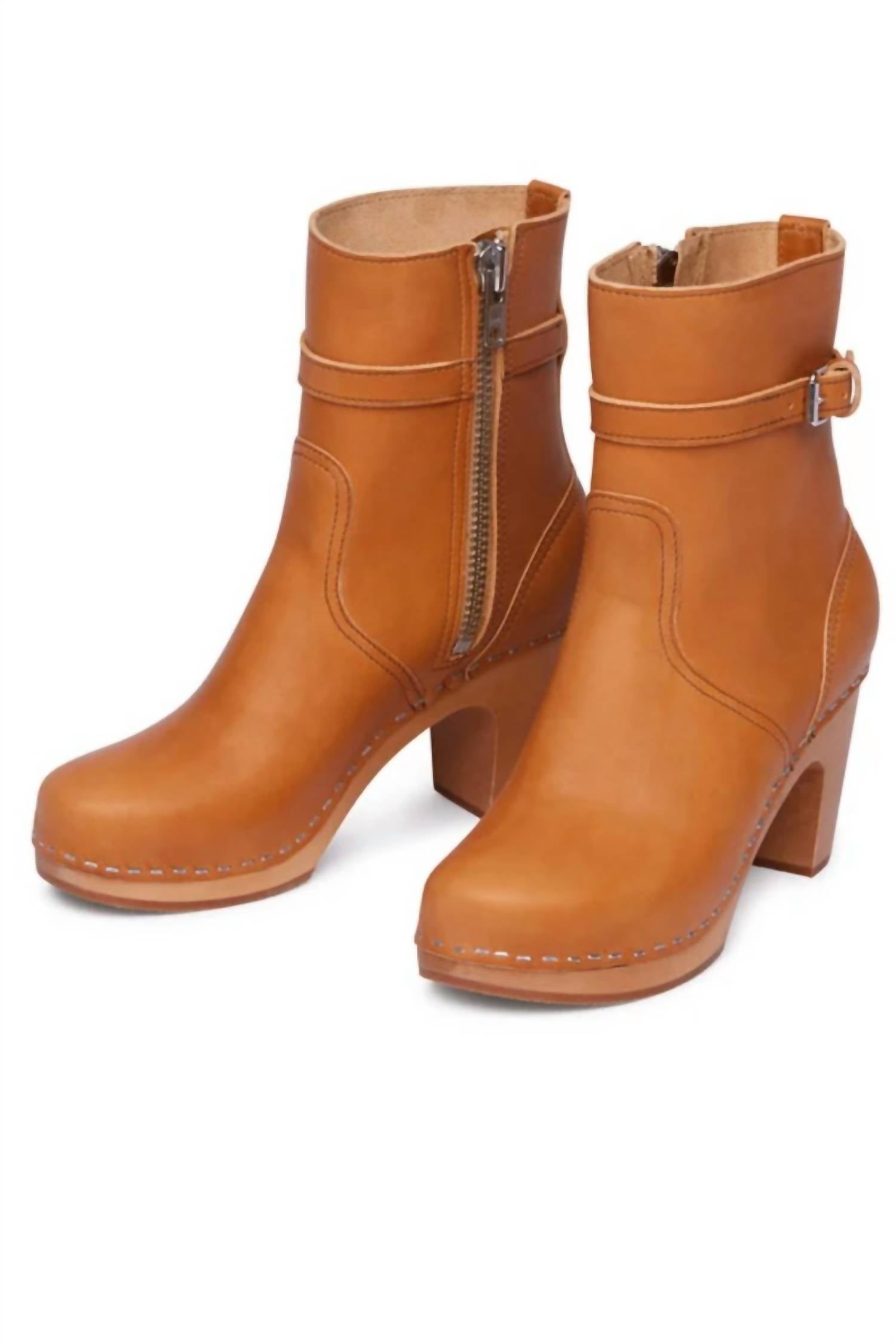 Shop Swedish Hasbeens New Jodhpur Boot In Nature In Brown