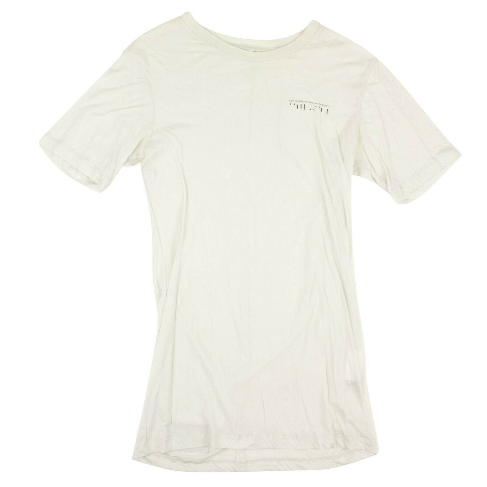 Ben Taverniti Unravel Project Light Logo Print T-shirt - Gray In White