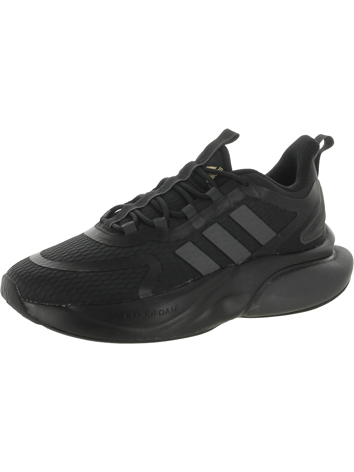 Adidas Originals Alphabounce+ Womens Fitness Workout Running & Training Shoes In Black