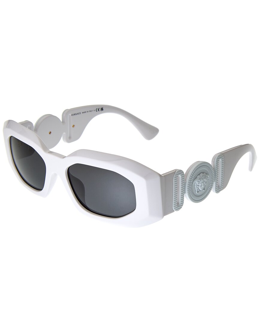 Versace Unisex Ve4425u 54mm Sunglasses In White