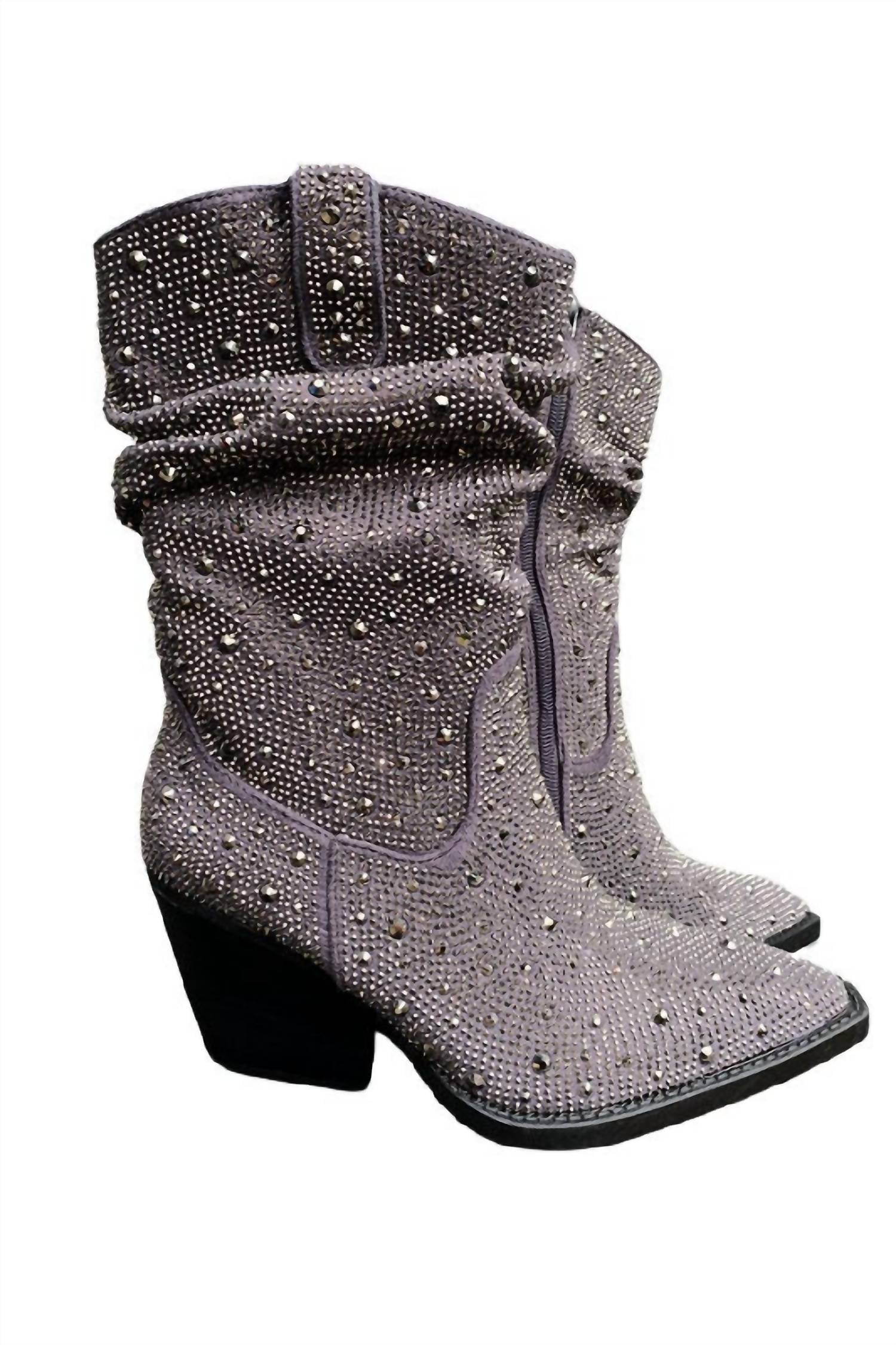 Very G Women's Kady Slouch Boots In Grey In Grey