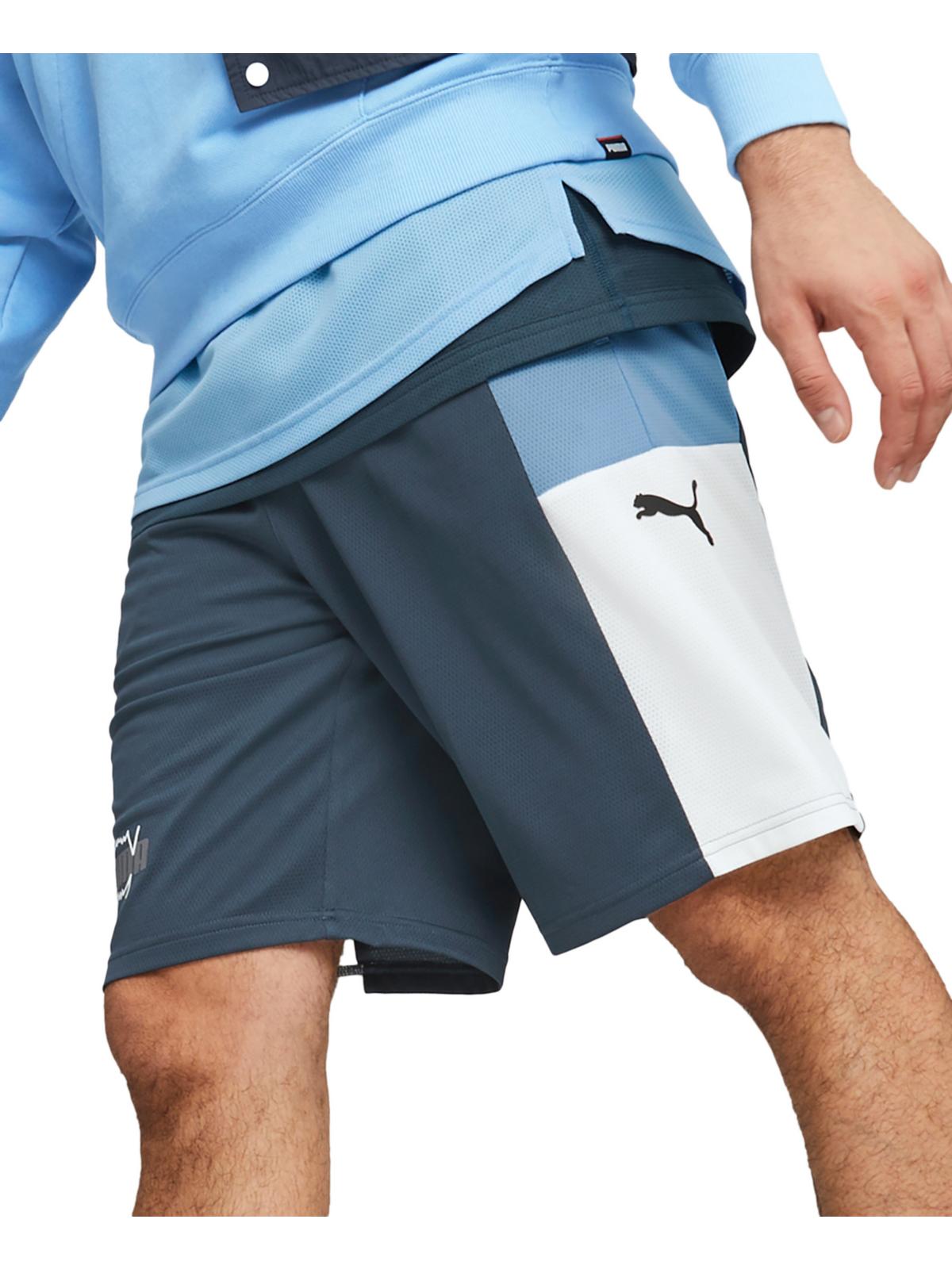 Puma Give N Go Mens Basketball Fitness Shorts In Multi
