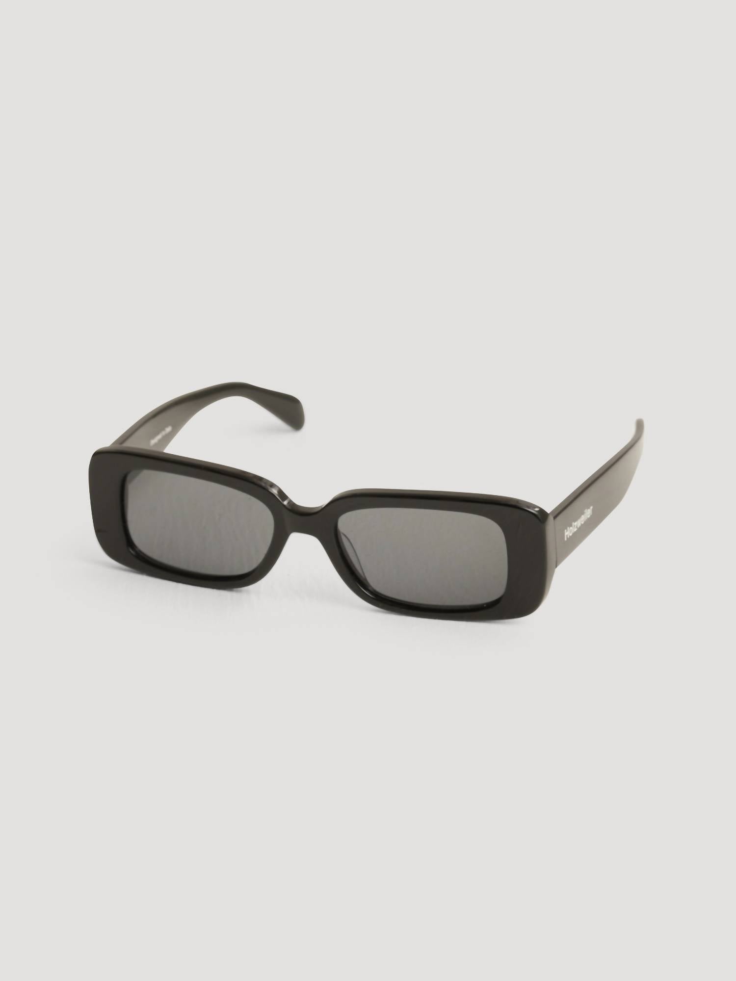 Shop Holzweiler Alexandra Sunglasses In Black In White