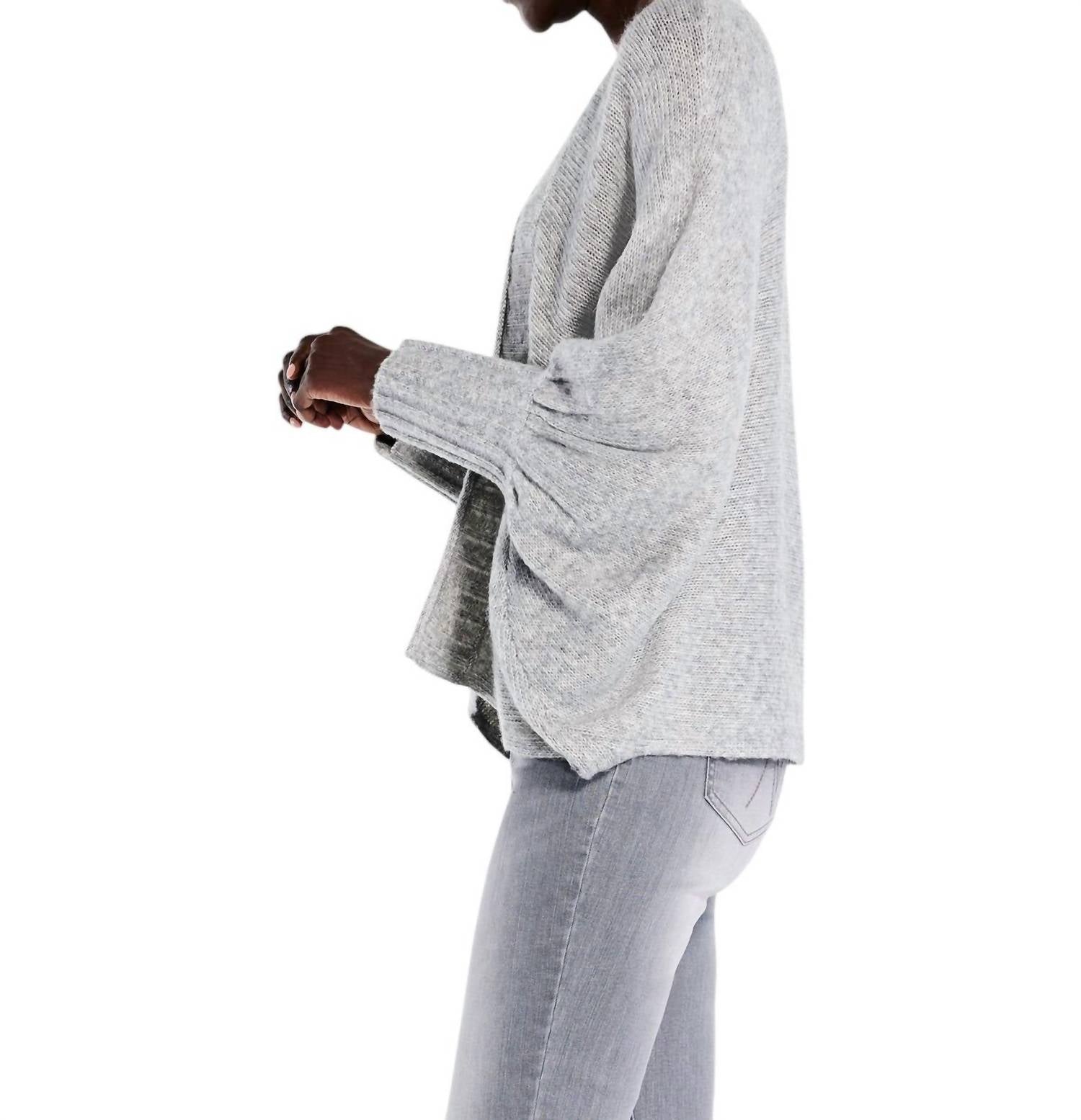 Cozy Crush Cardigan In Moonwalk