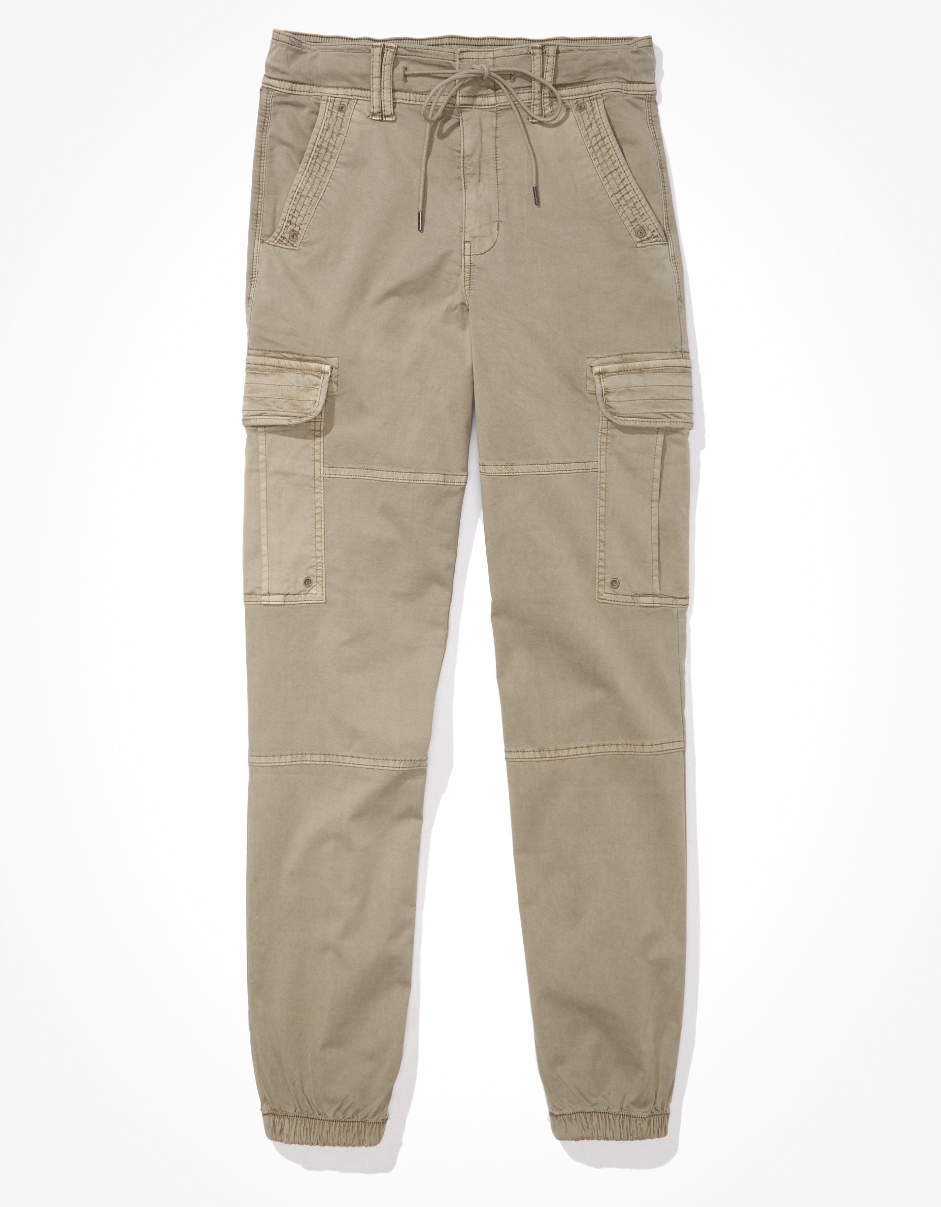 American Eagle Outfitters Ae Baggy Cargo Jogger In Neutral