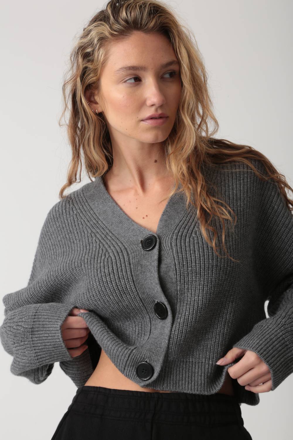 Shop Electric & Rose Katie Sweater In Heather Grey