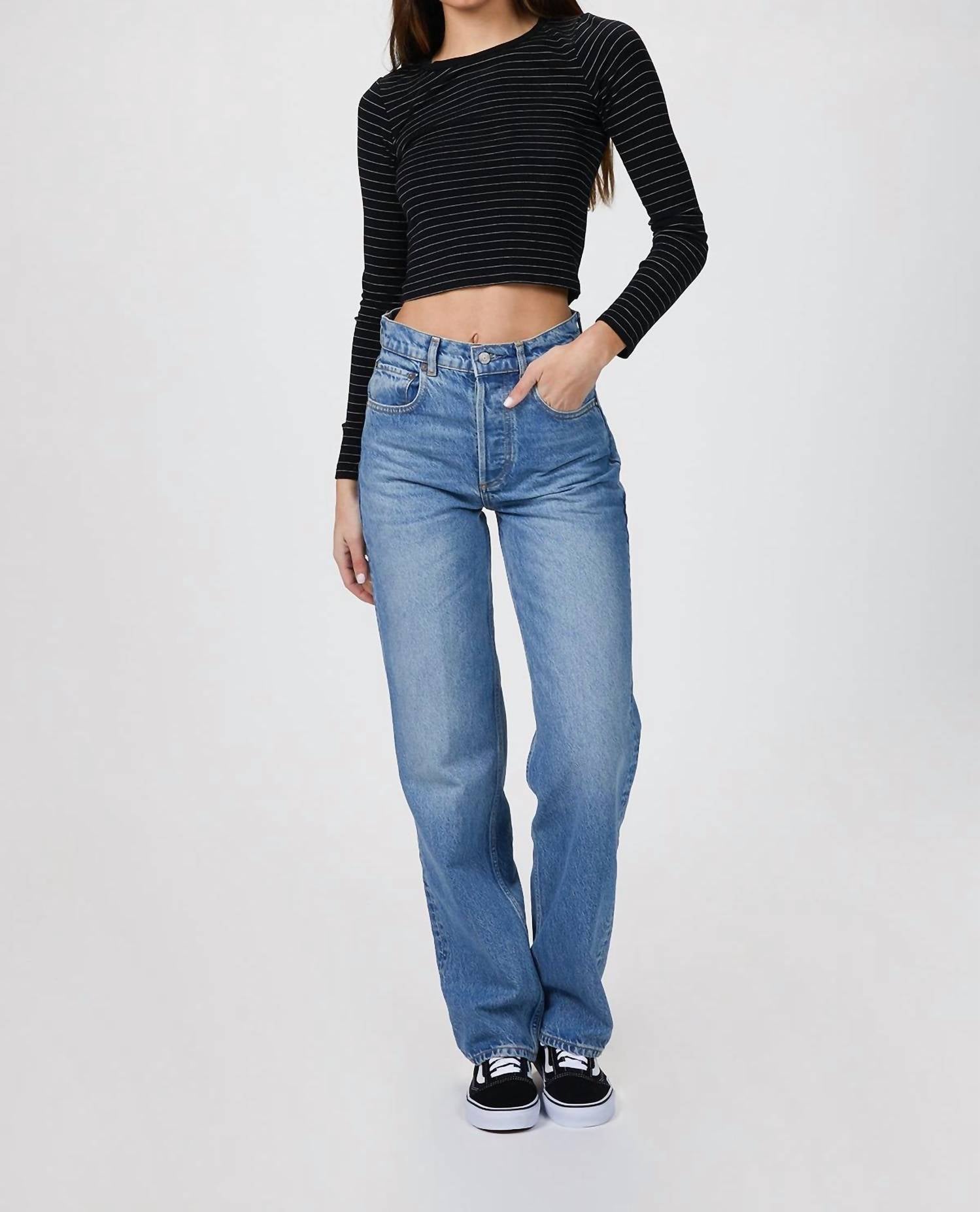 Shop Boyish The Ziggy Jean In Footloose In Blue