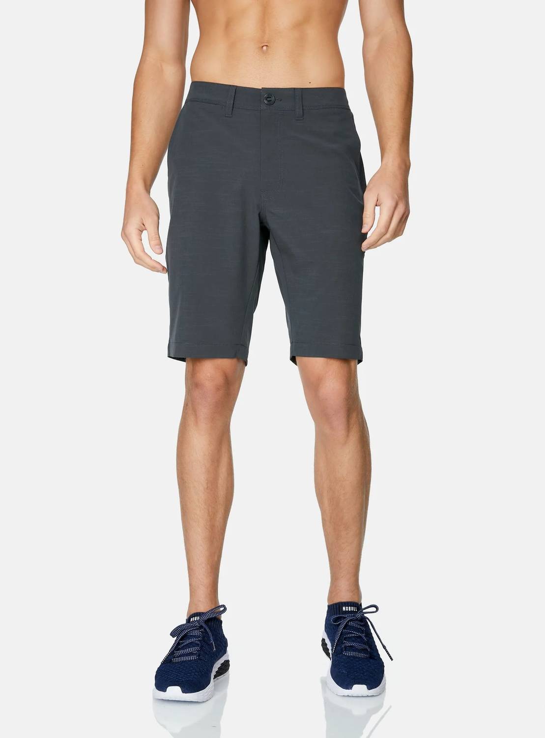 7diamonds Men's Banks Hybrid Shorts In Charcoal In Pink