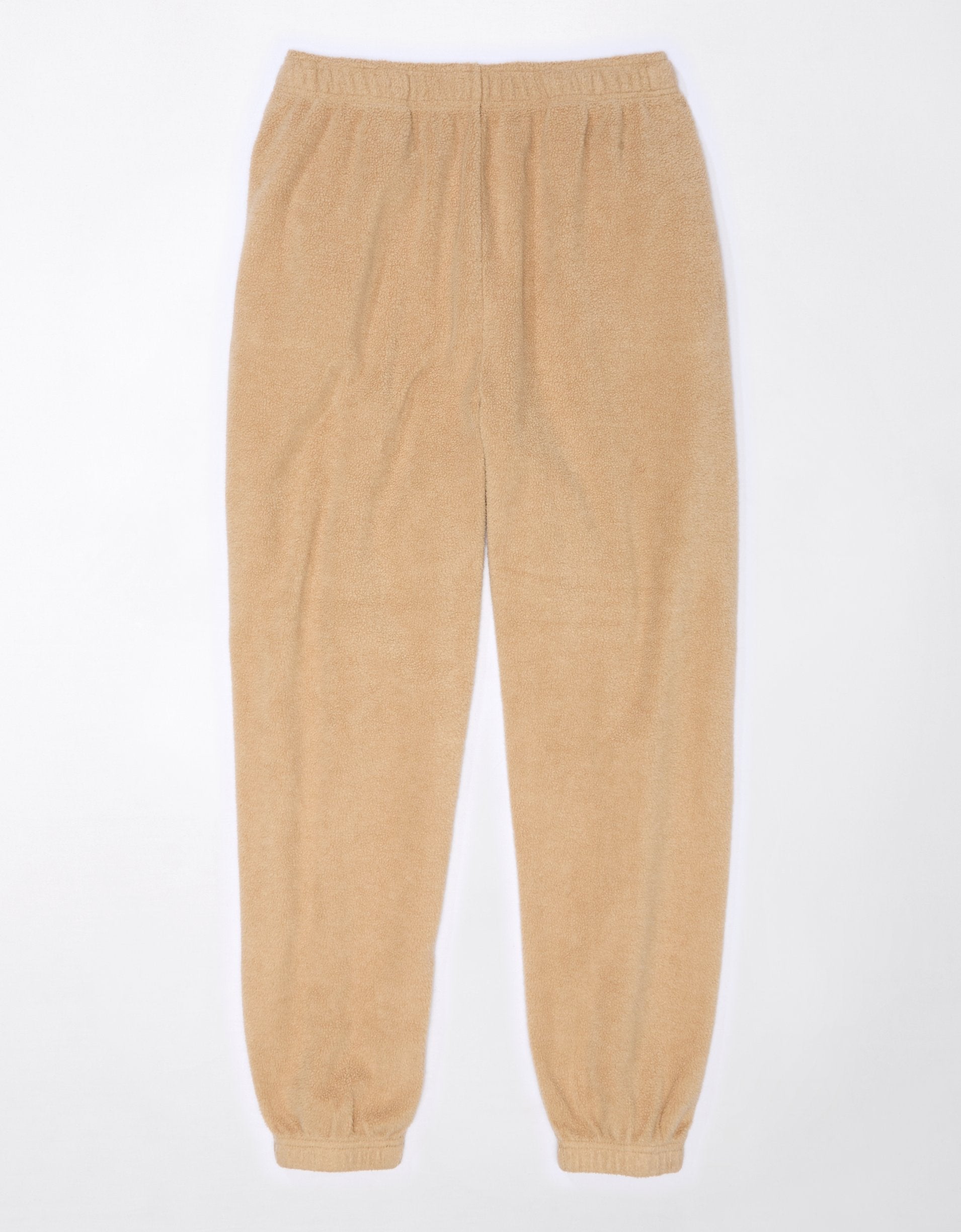 American Eagle Outfitters Ae Reverse Fleece Baggy Jogger In Brown