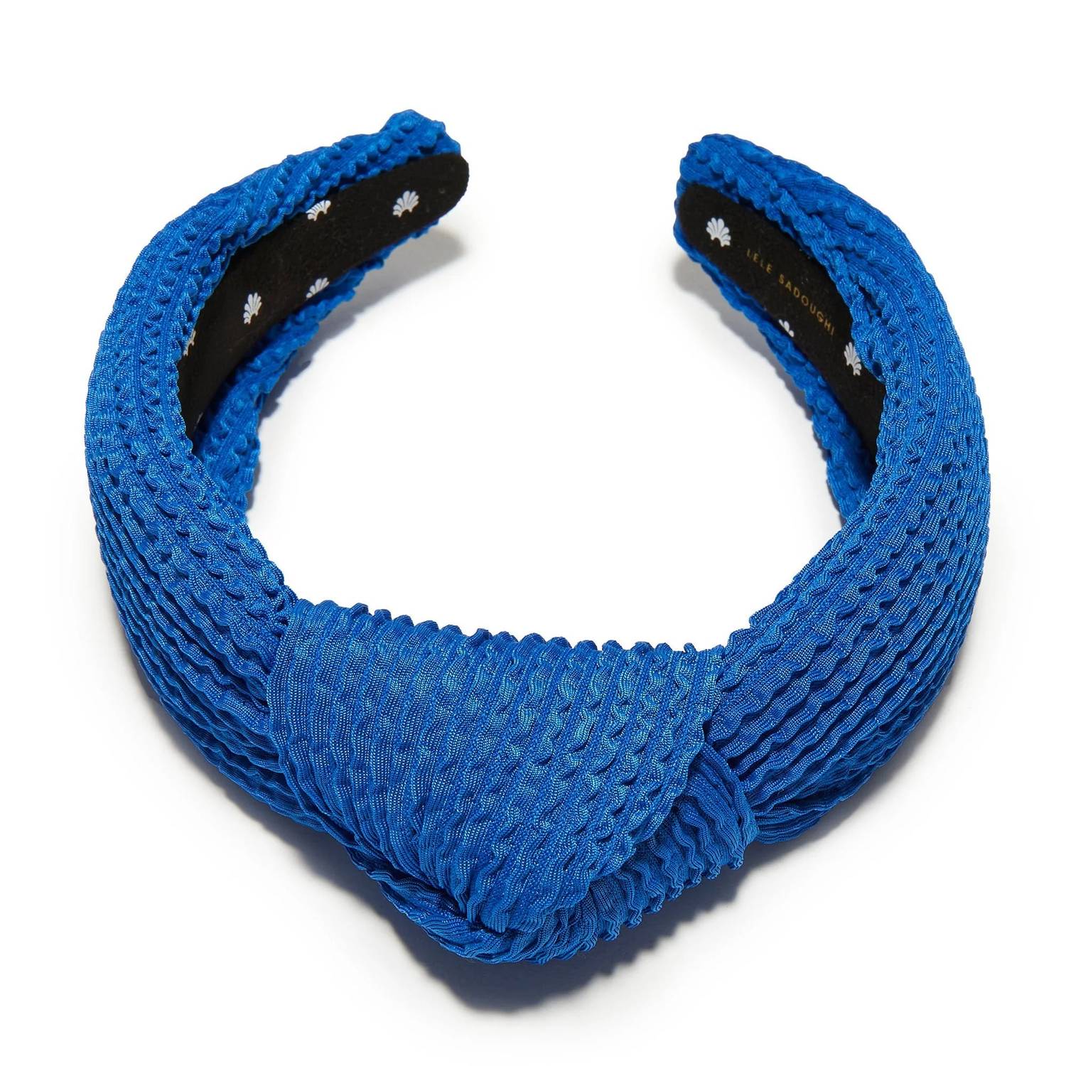 Lele Sadoughi Swim Knotted Headband In Blue