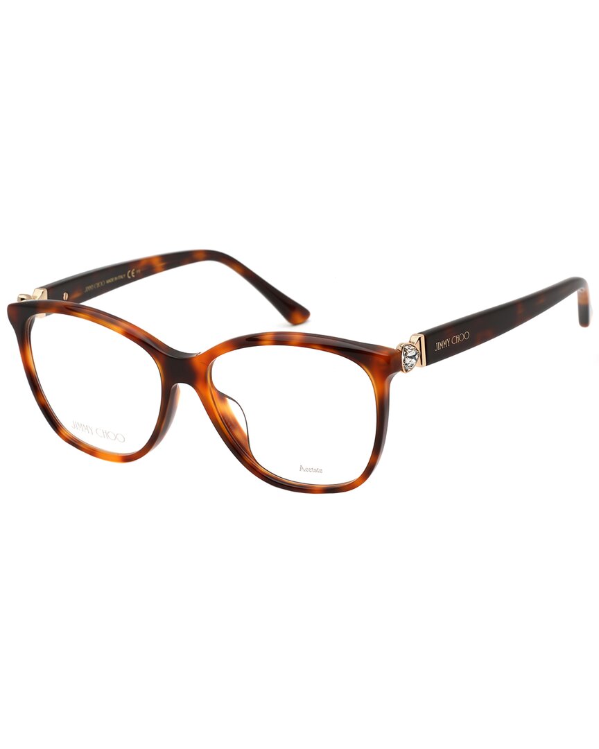 Shop Jimmy Choo Women's Jc 318/g 54mm Optical Frames In Brown