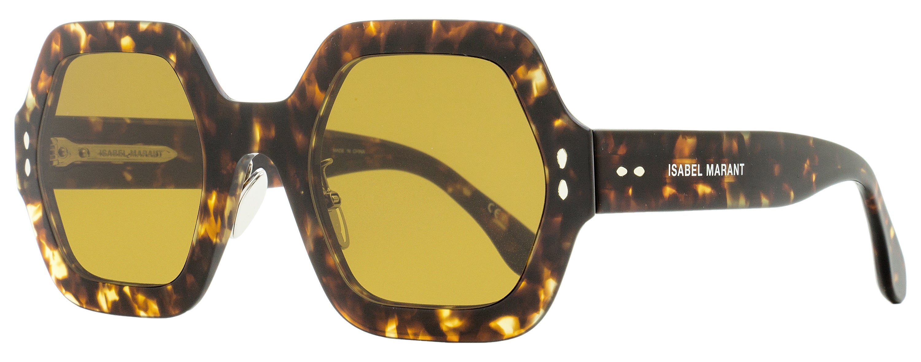 Isabel Marant Women's Ely Sunglasses Im0004s 08670 Havana 52mm In Brown