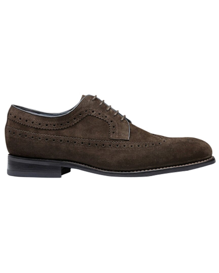 Charles Tyrwhitt Goodyear Welted Derby Wing Tip Brogue Performance Shoe In Multi