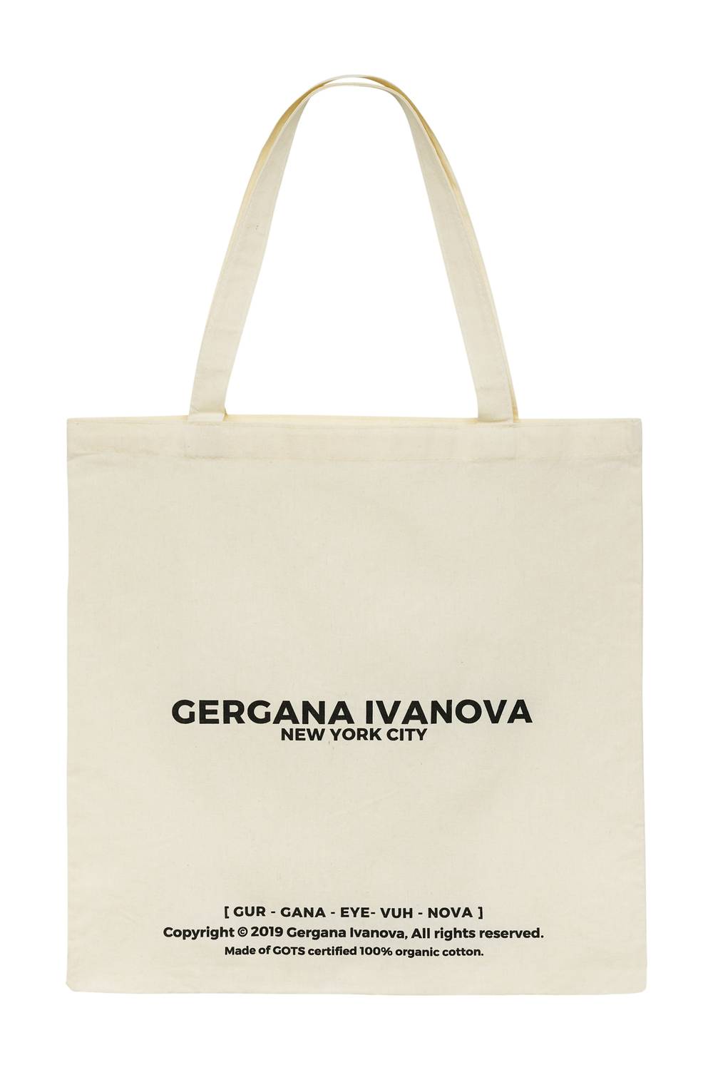 Gergana Ivanova Women's Classic Tote Bag In Beige In Beige