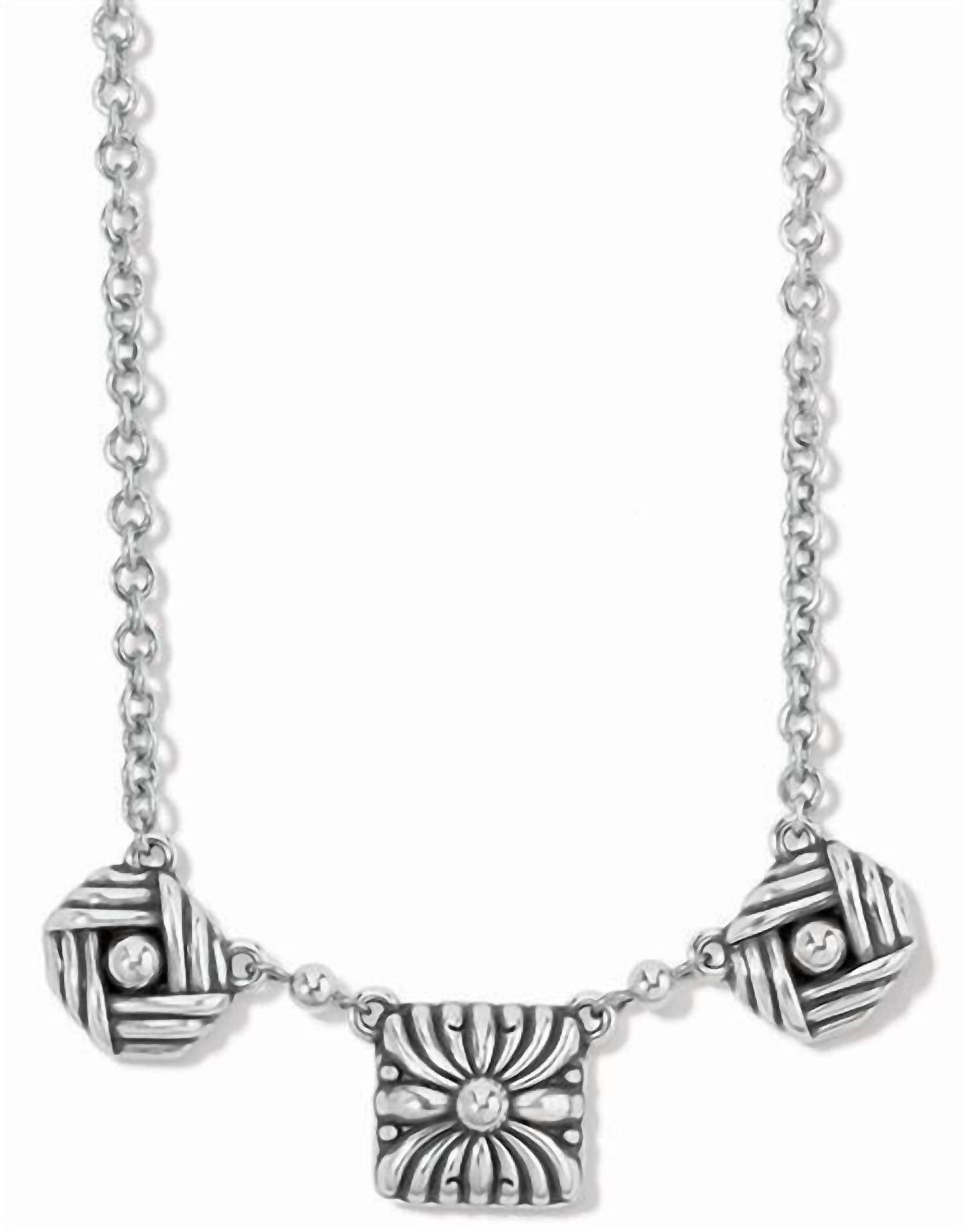 Brighton Women's Sonora Motif Necklace In Silver