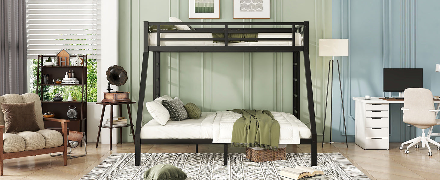 Streamdale Twin XL over Queen Bunk Bed for Teens & Adults