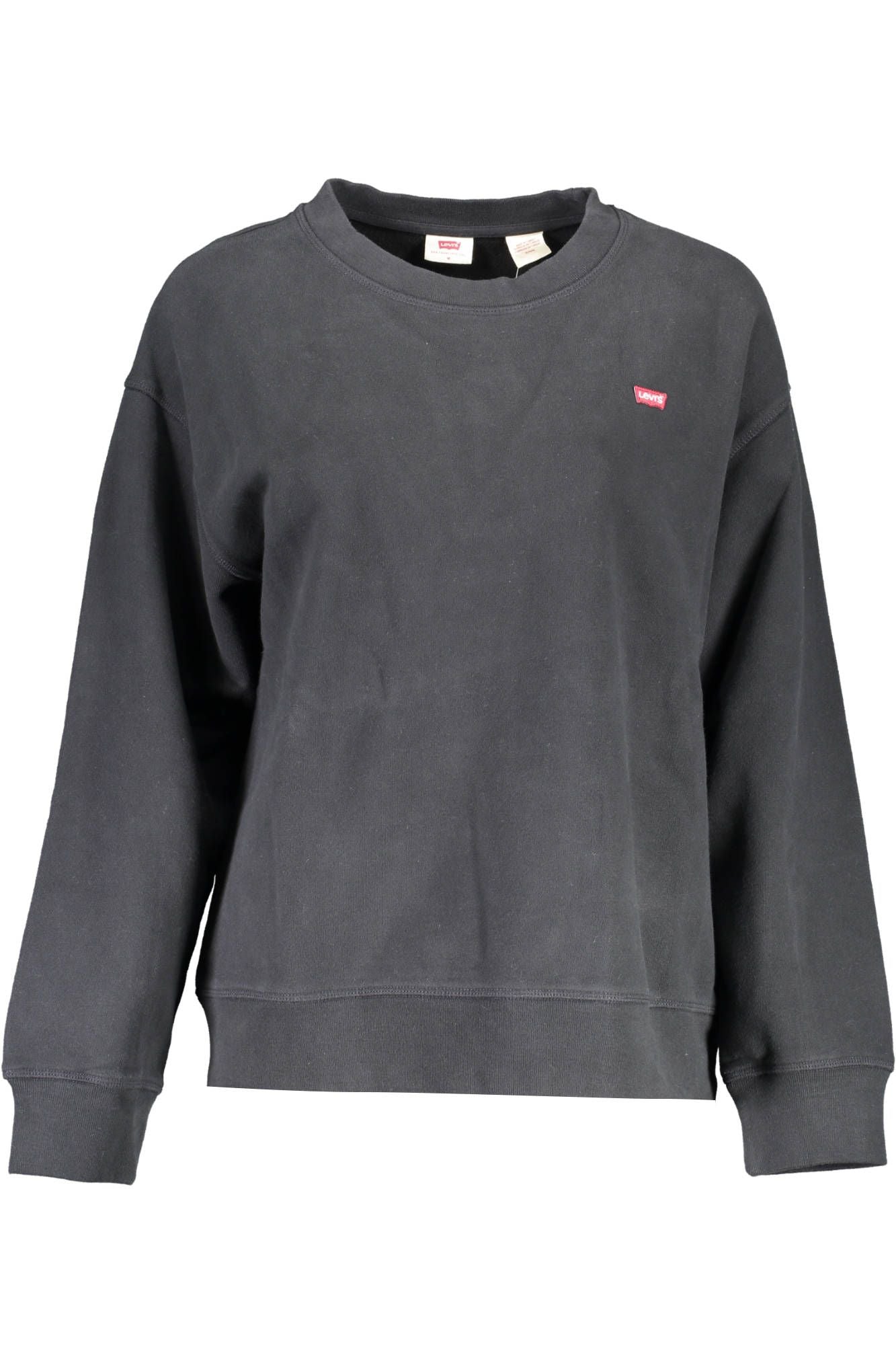 Levi's Chic Cotton Long-sleeved Women's Sweatshirt In Gray