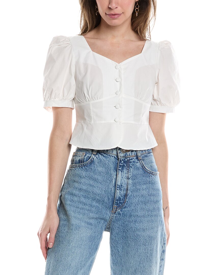 Shop 70/21 Crop Top In White