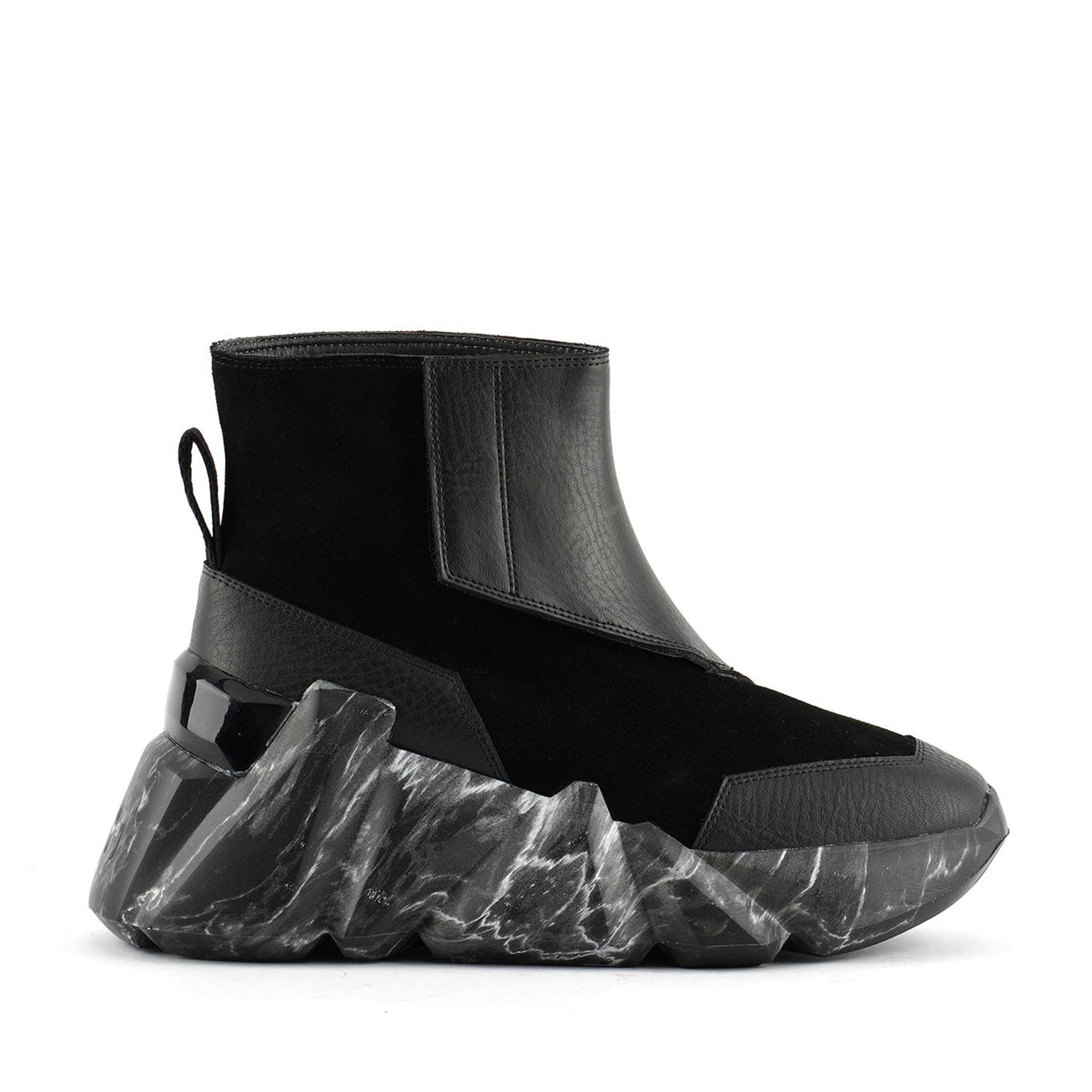 Shop United Nude Space Kick V Boot In Black