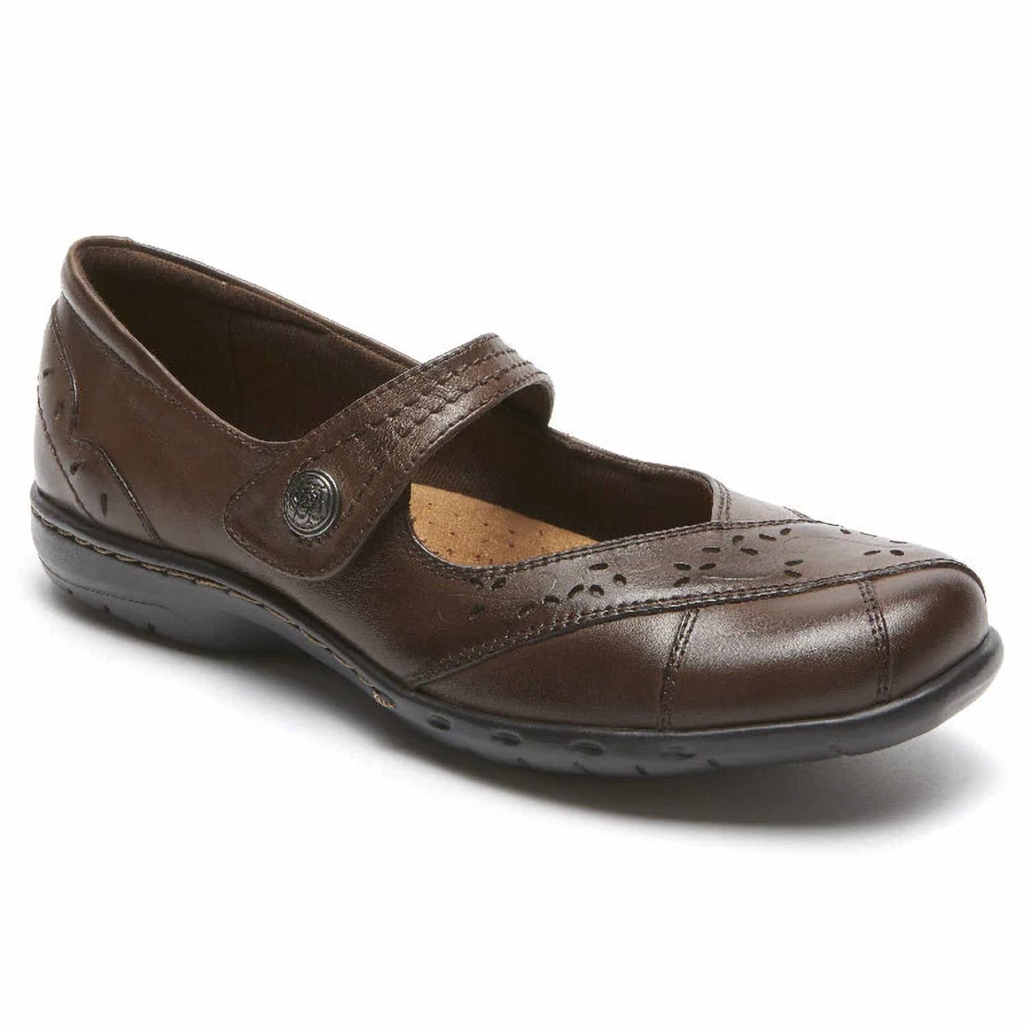 Cobb Hill Women's Petra Mary Jane Shoes In Brown