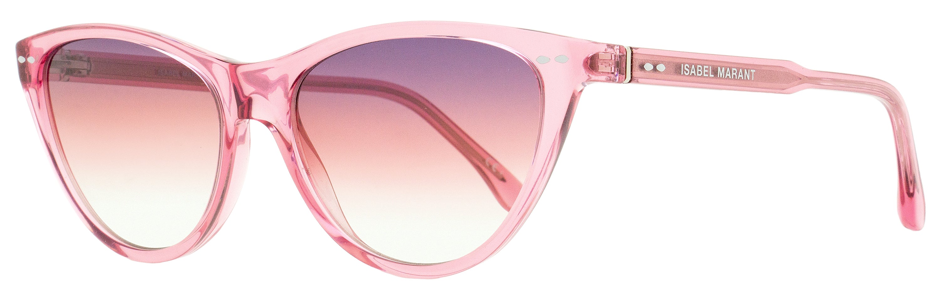Isabel Marant Women's Cat Eye Sunglasses Im0079s 35jtx Transparent Pink 58mm