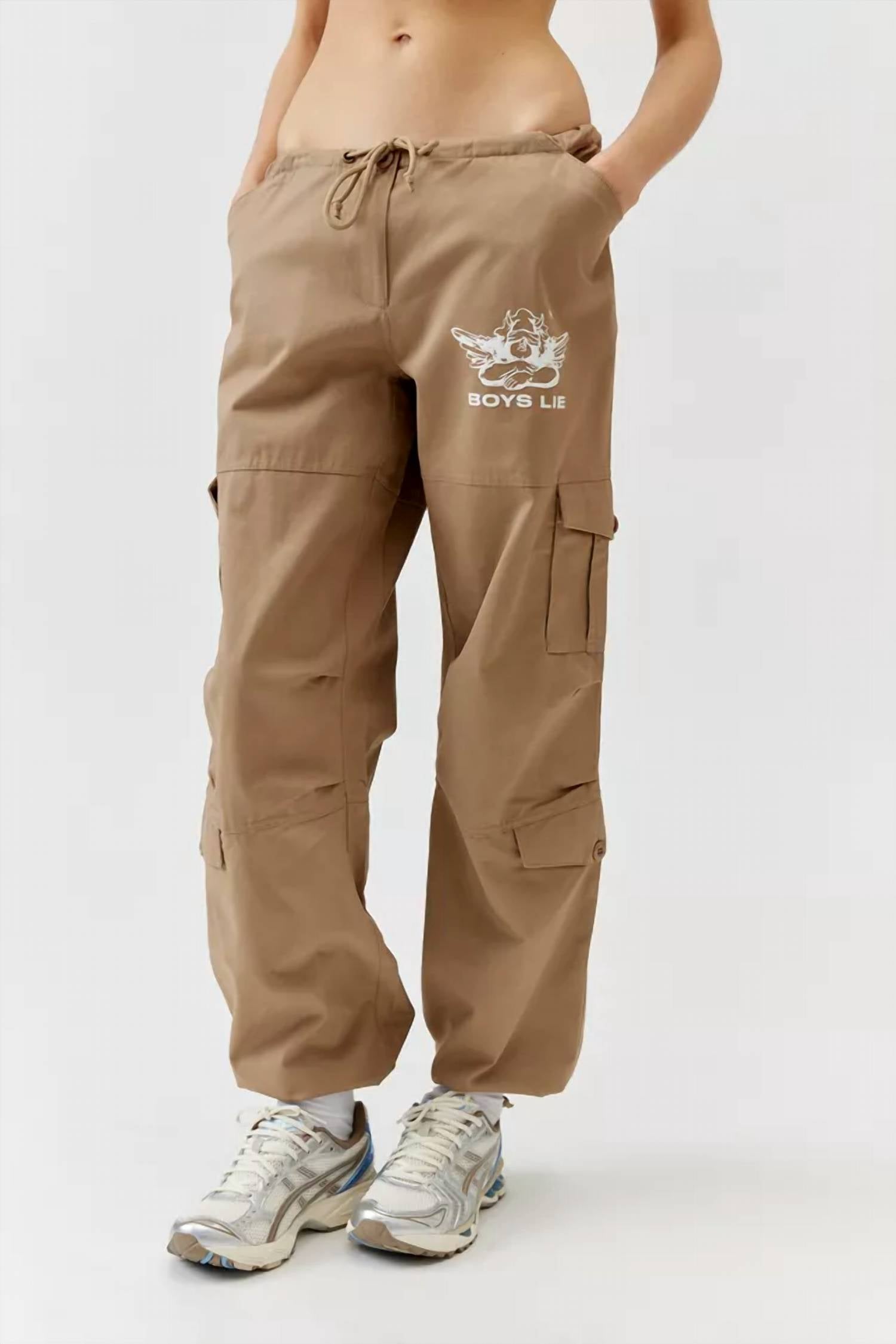 Shop Boys Lie Hits Different Pants In Brown