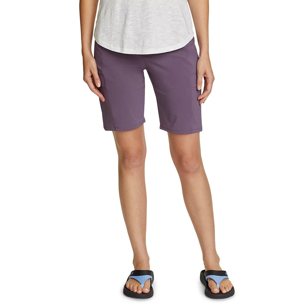 Shop Eddie Bauer Women's Stratify Bermuda Shorts In Purple