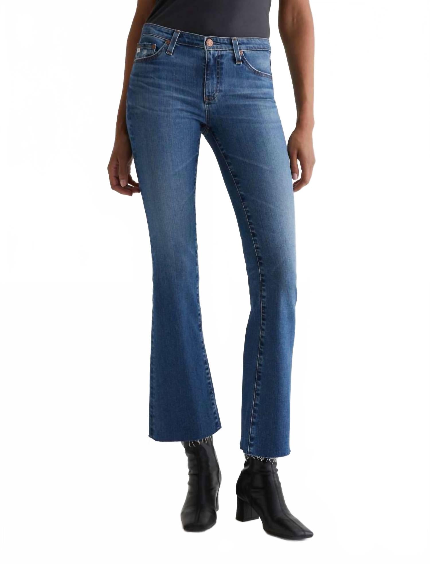 Ag Angel Low-rise Bootcut Jeans In 15 Years Prue