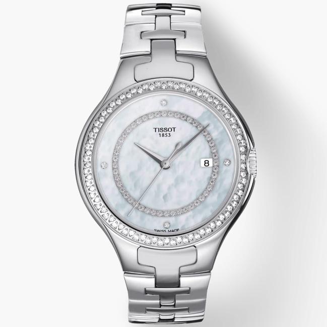 Shop Tissot Women's 34mm Silver Quartz Watch T0822106111600