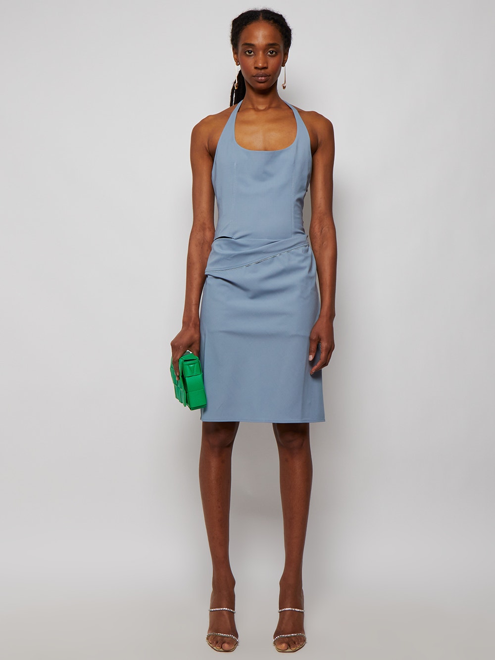 La Robe Hielo Halterneck Dress