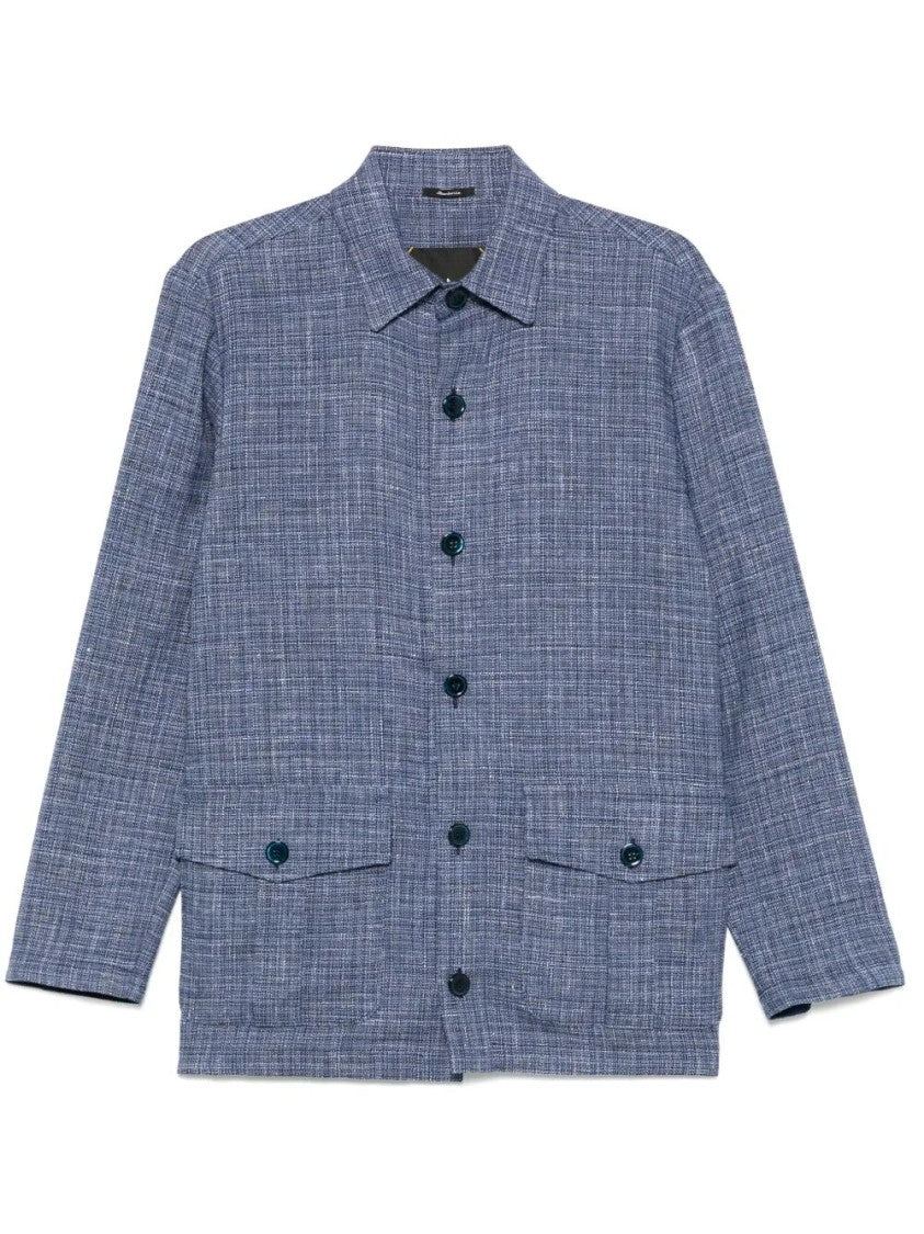 Sartorio Napoli Fun Overshirt In Brown