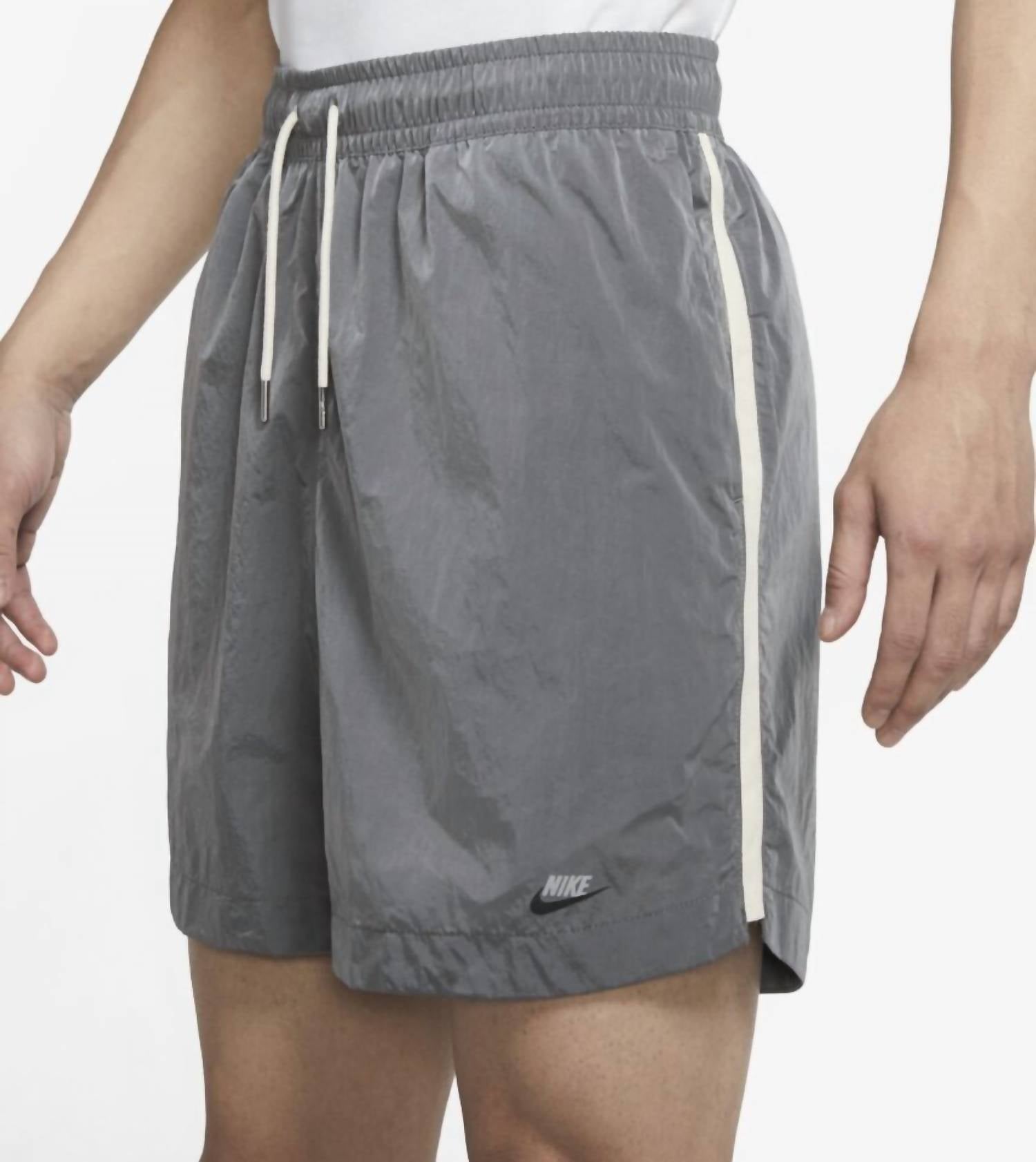 Shop Nike Men's Style Essential Shorts In Particle Grey