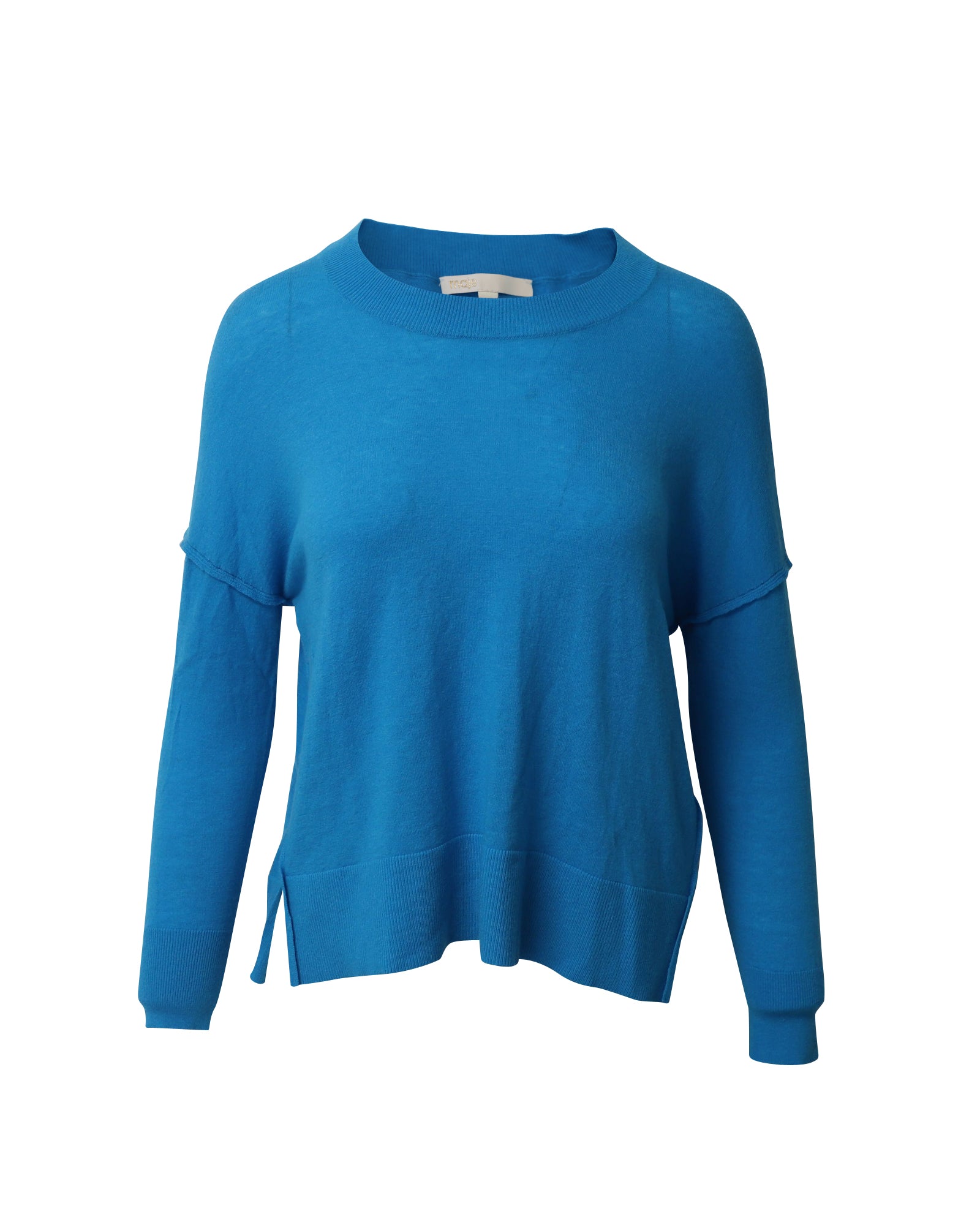 image of Maje Manoel Sweater in Blue Cashmere