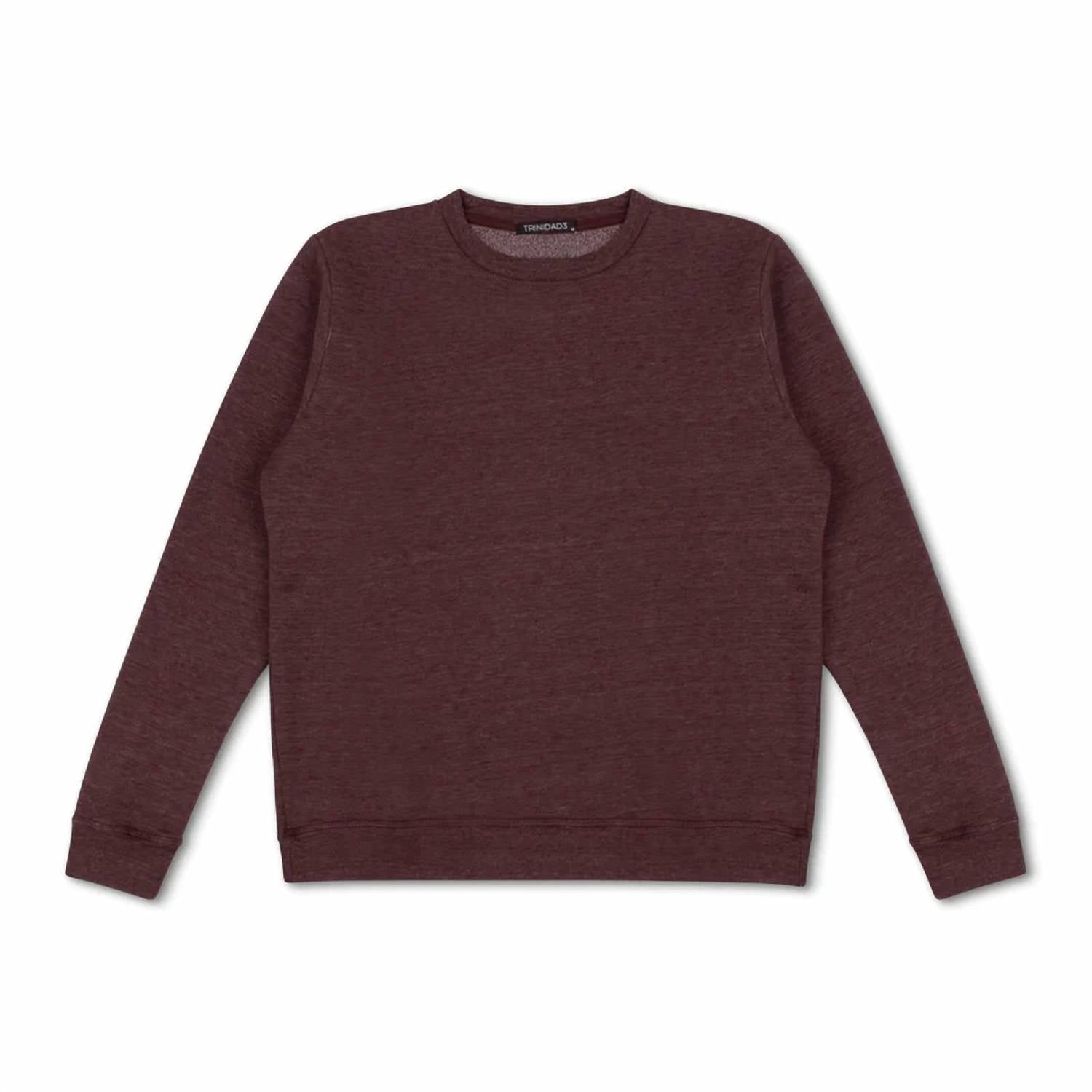 Shop Trinidad3 Sauve Soft Sweatshirt In Maroon In Red