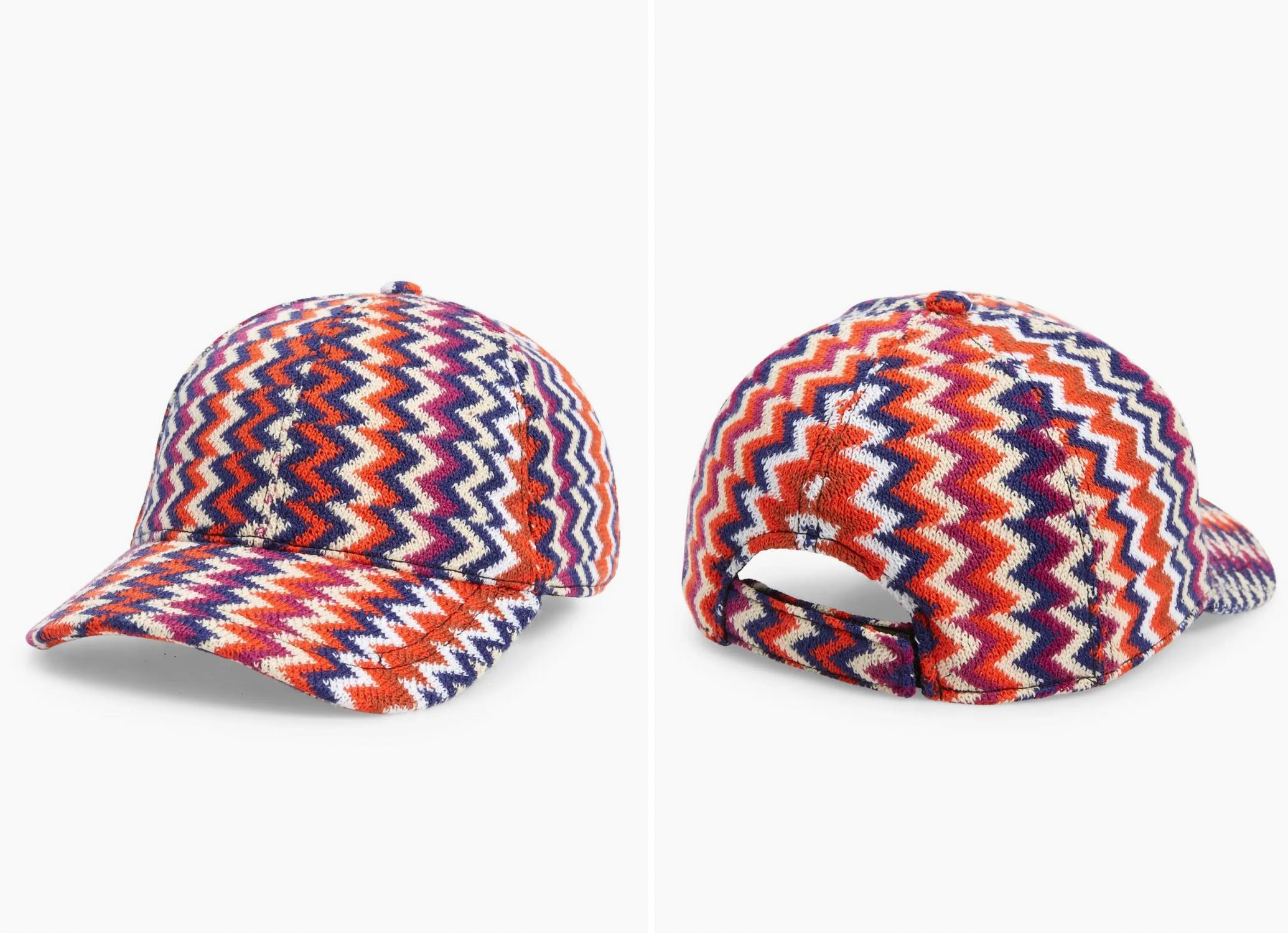 Missoni Hat In Multi Chevron