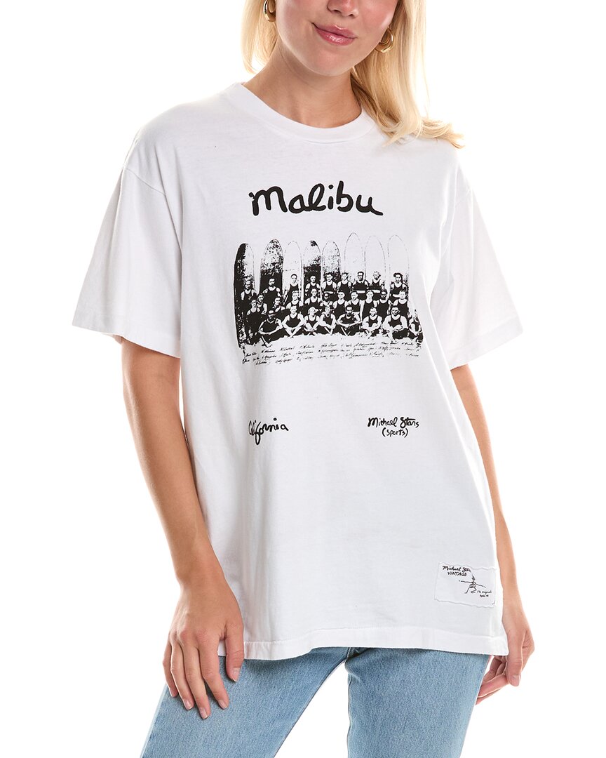 Michael Stars Malibu Original T-shirt In White