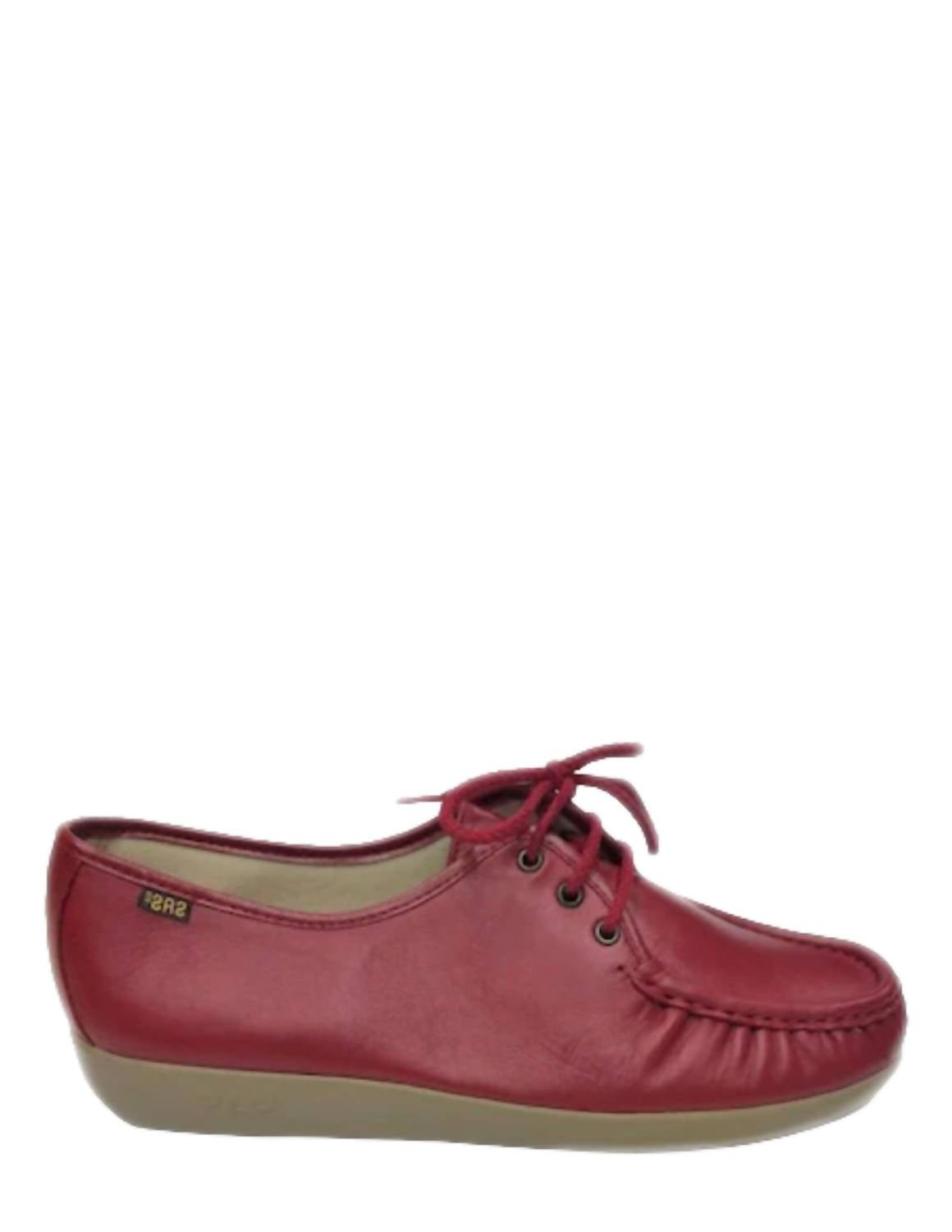 Shop Sas Women's Siesta Loafer - Slim Width In Red In Brown