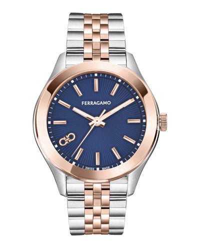 稀少 Ferragamo(フェラガモ) Ora Chronograph Ladies Watch Ora Ferragamo Chronograph 40mm Rubber Band – Meridian