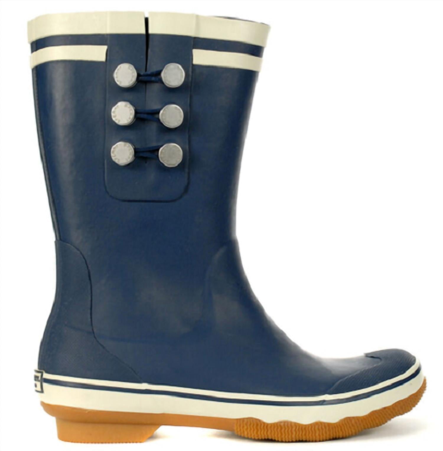 Sperry Women's Saltwater Tall Rain Boots In Navy In Blue