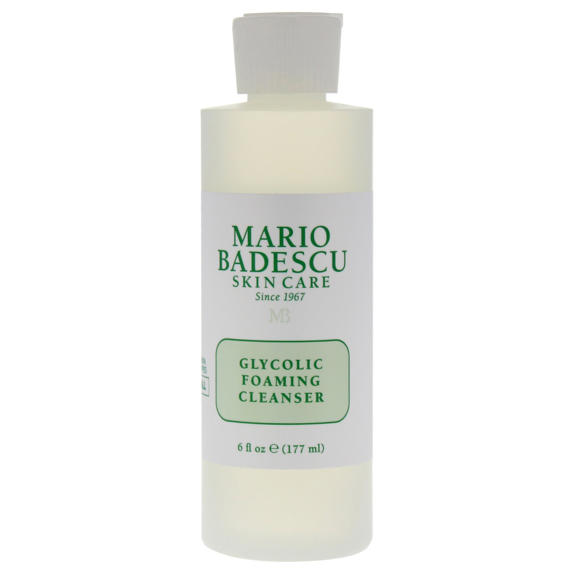 Mario Badescu Glycolic Foaming Cleanser By  For Unisex - 6 oz Cleanser In White