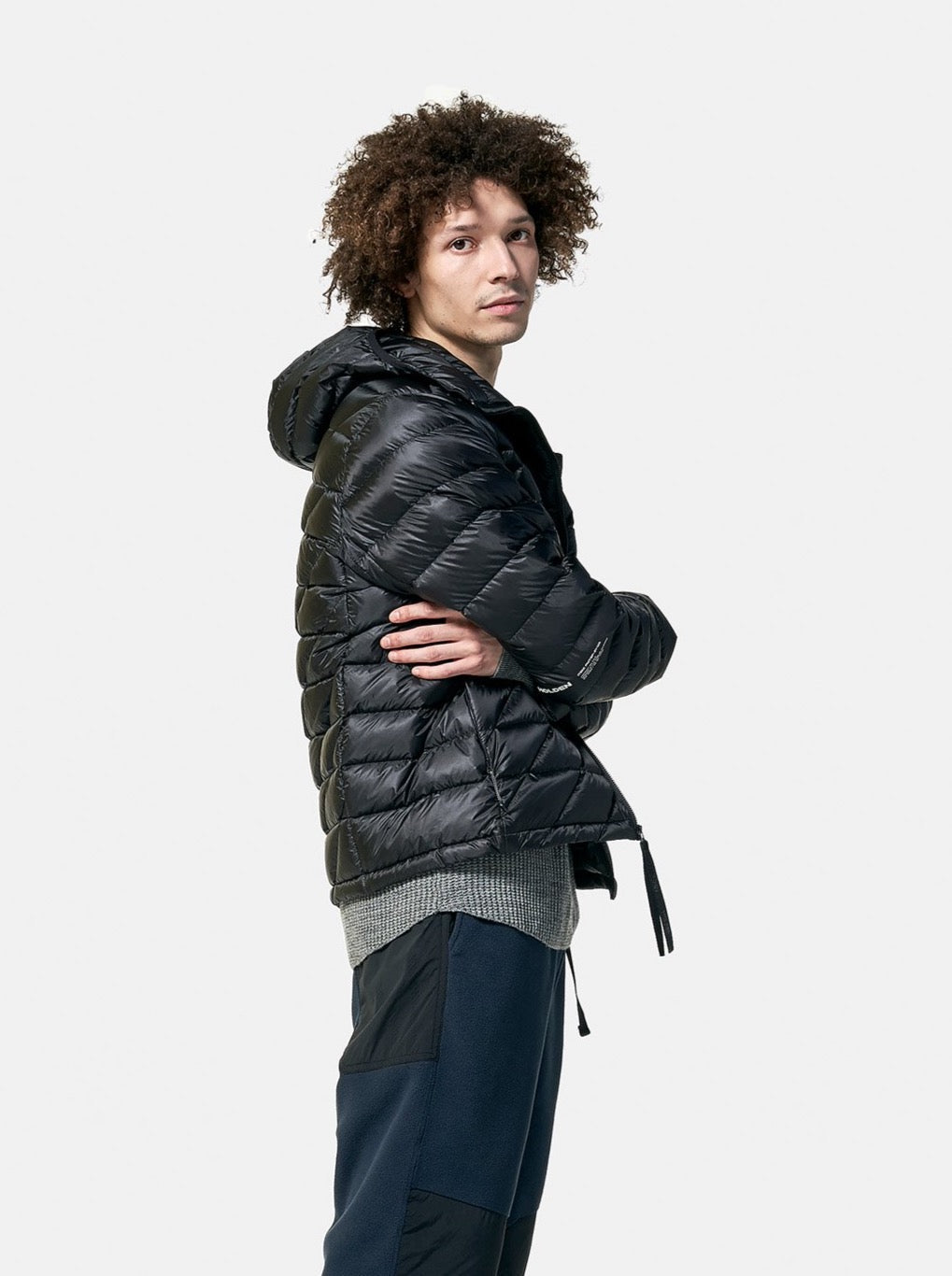 Shop Holden M Packable Down Jacket - Black