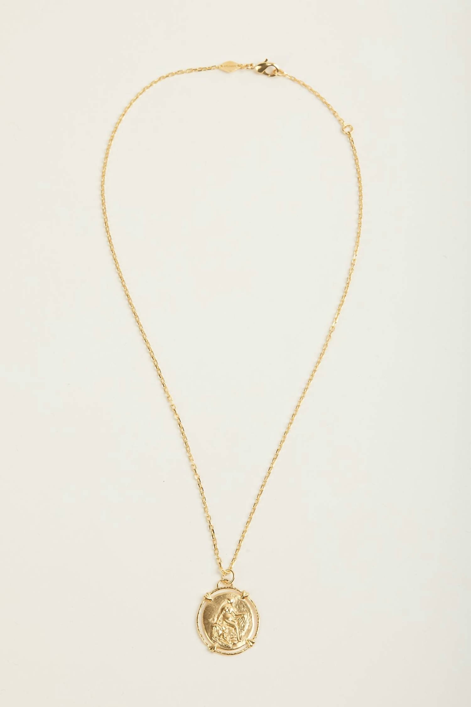 Shop Anni Lu Born To Love Necklace In Gold In Silver