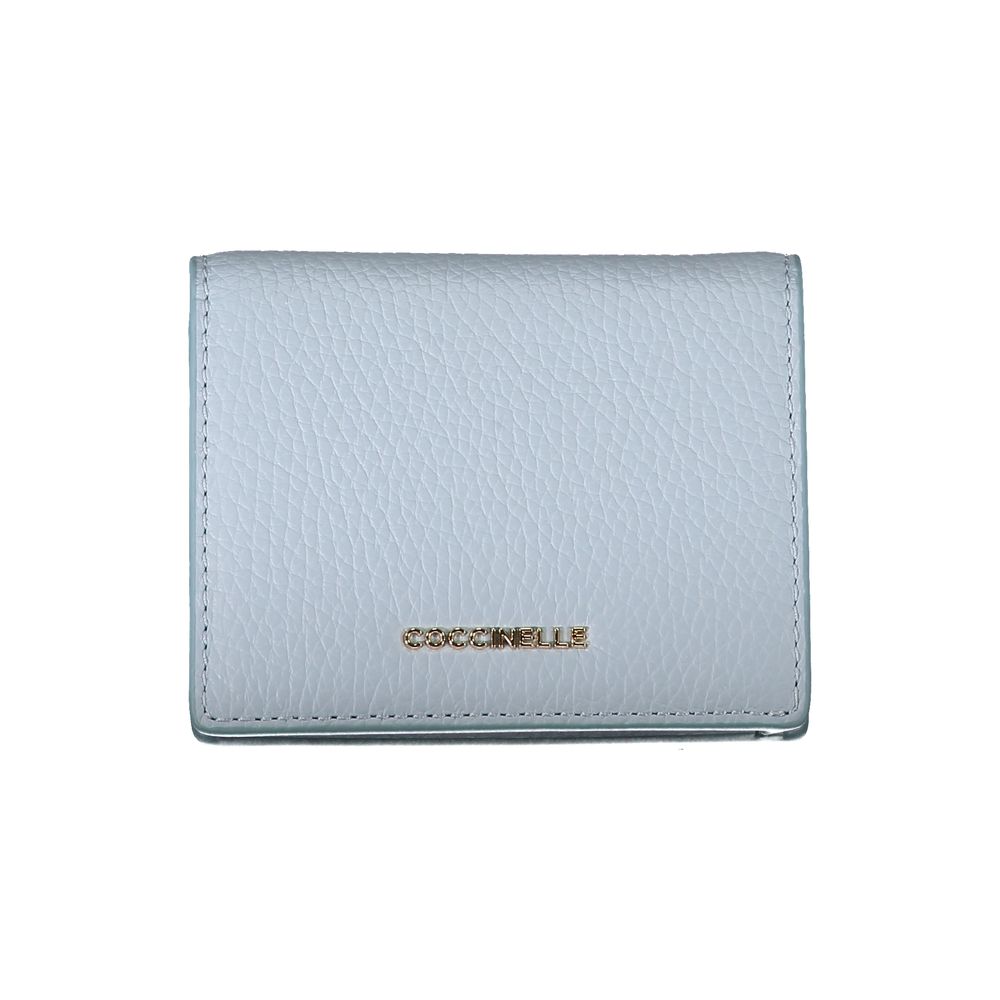 Shop Coccinelle Leather Women's Wallet In Blue