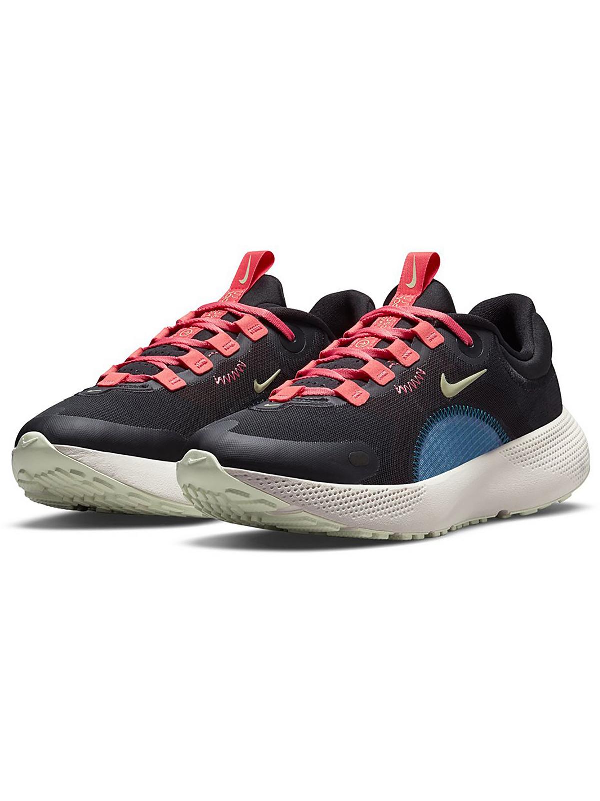 Shop Nike React Escape Rn Womens Faux Leather Running Casual And Fashion Sneakers In Multi