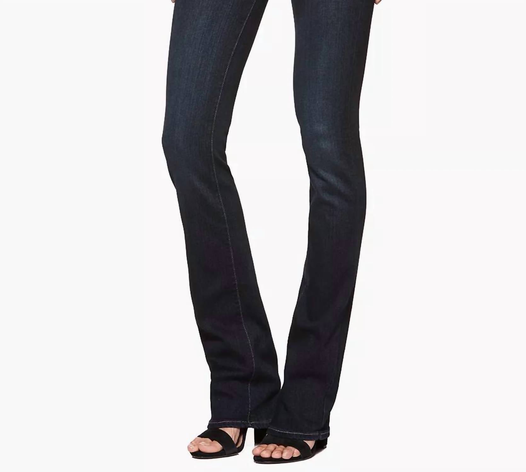 Shop Paige High Rise Manhattan Bootcut Jean In Gardena In Blue