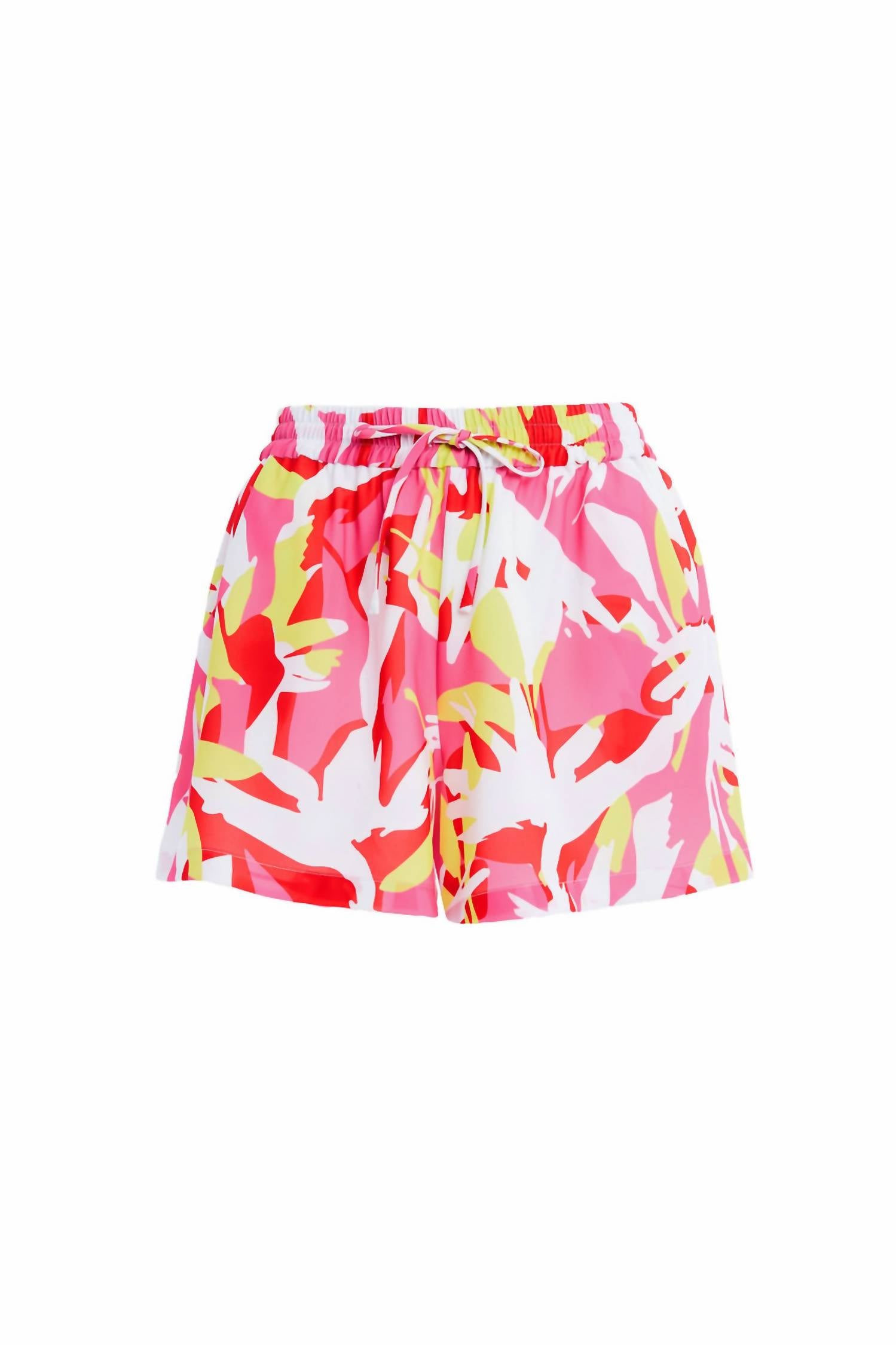 Shop Crosby By Mollie Burch Sara Shorts In Pink Tropics